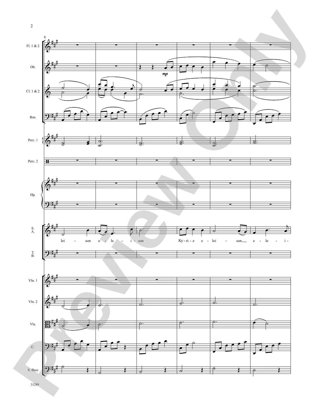 Kyrie: Choral SoundPax
