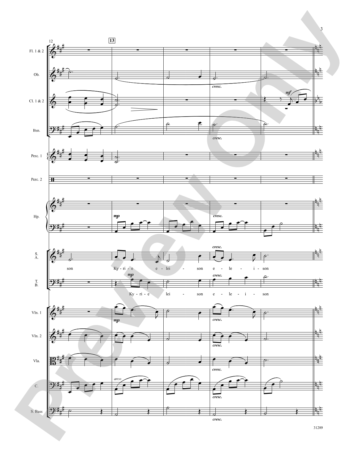 Kyrie: Choral SoundPax