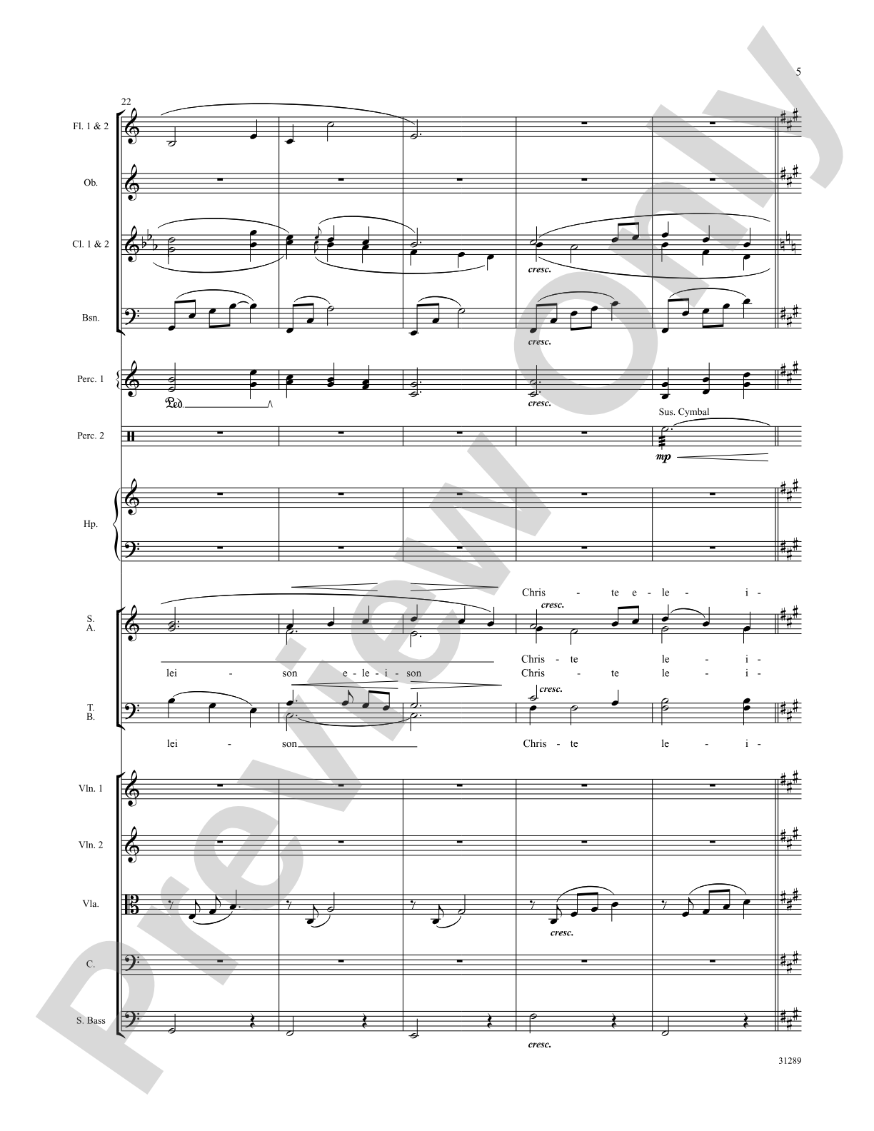 Kyrie: Choral SoundPax