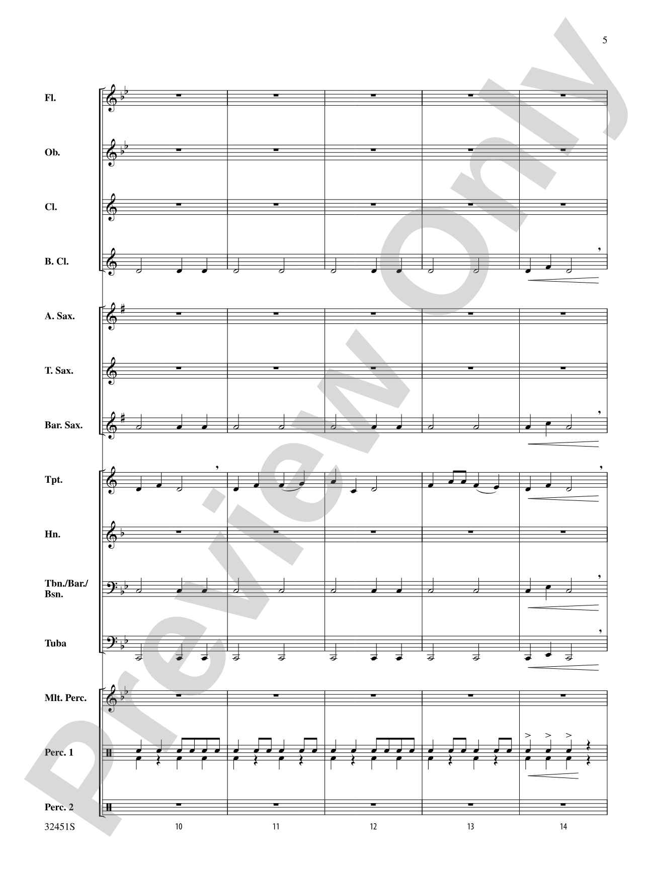 Dragon Dance: Concert Band Conductor Score & Parts