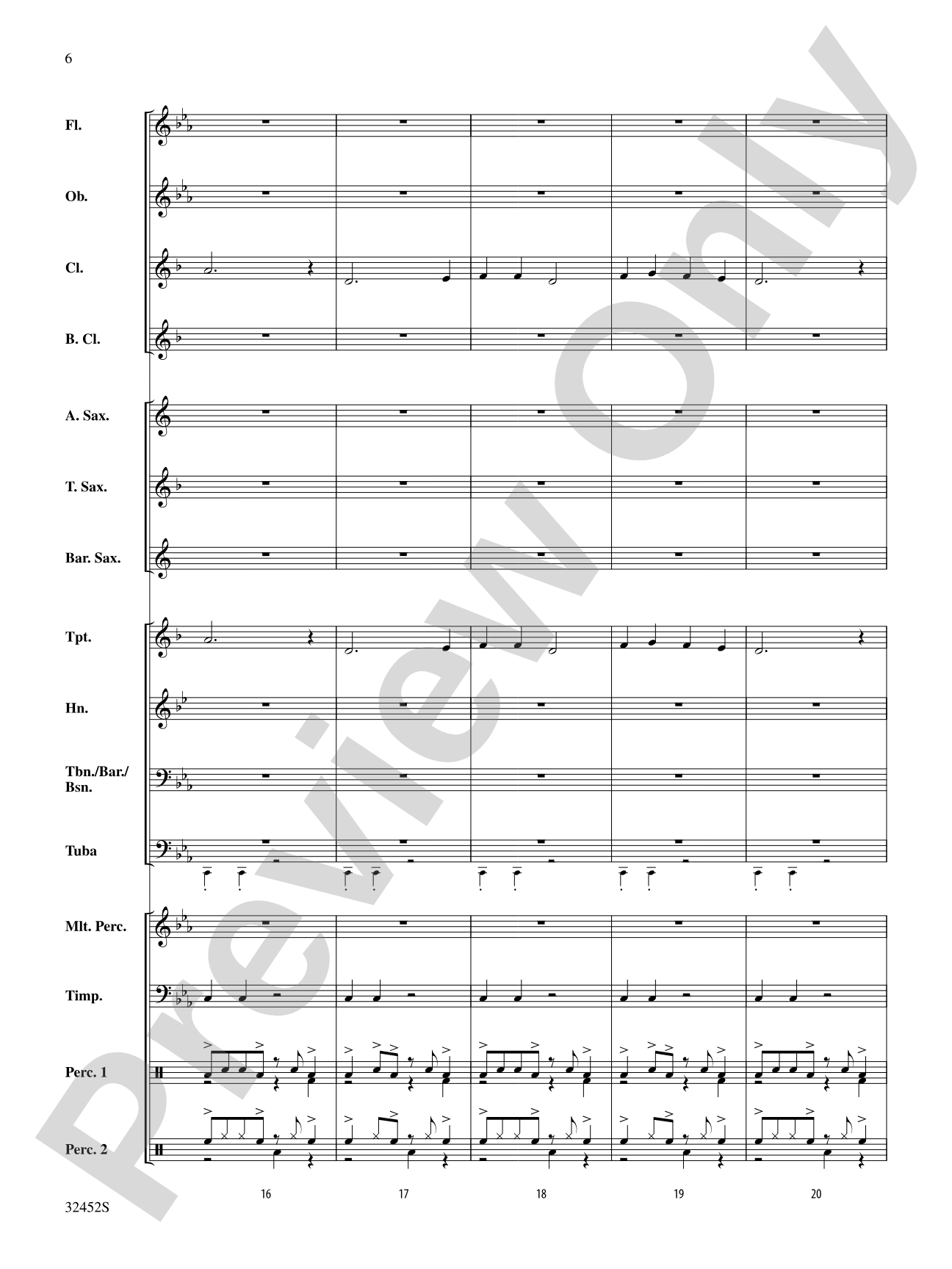 Danza Africana: Concert Band Conductor Score & Parts