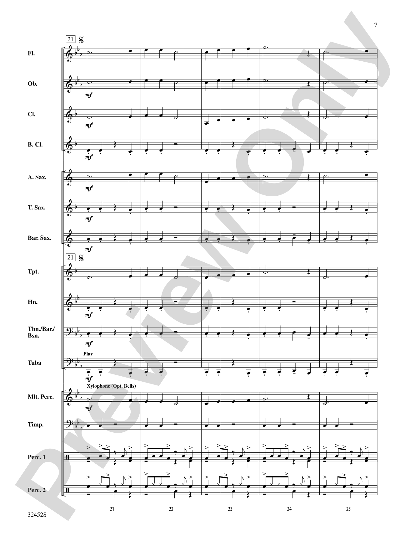Danza Africana: Concert Band Conductor Score & Parts