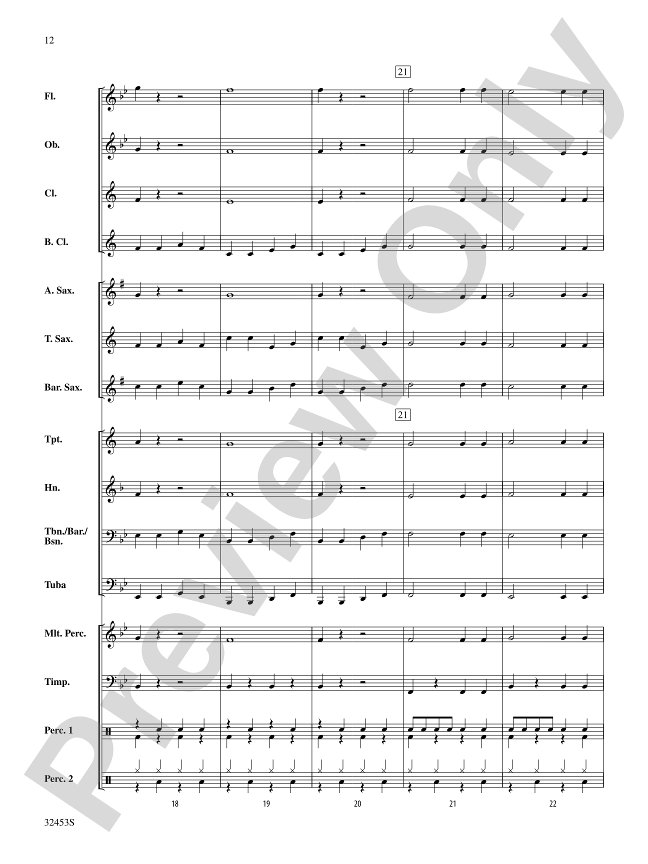 Belwin Very Beginning Band Kit #6: Concert Band Conductor Score & Parts