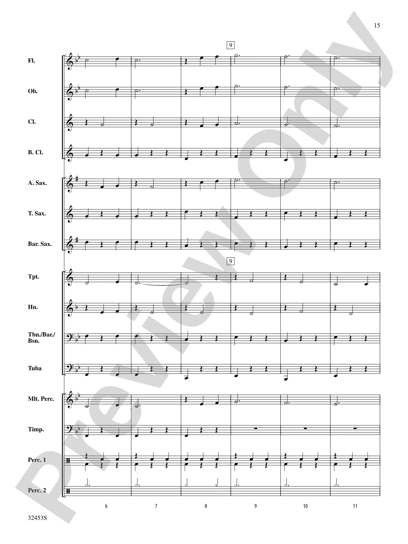 Belwin Very Beginning Band Kit #6: Concert Band Conductor Score & Parts