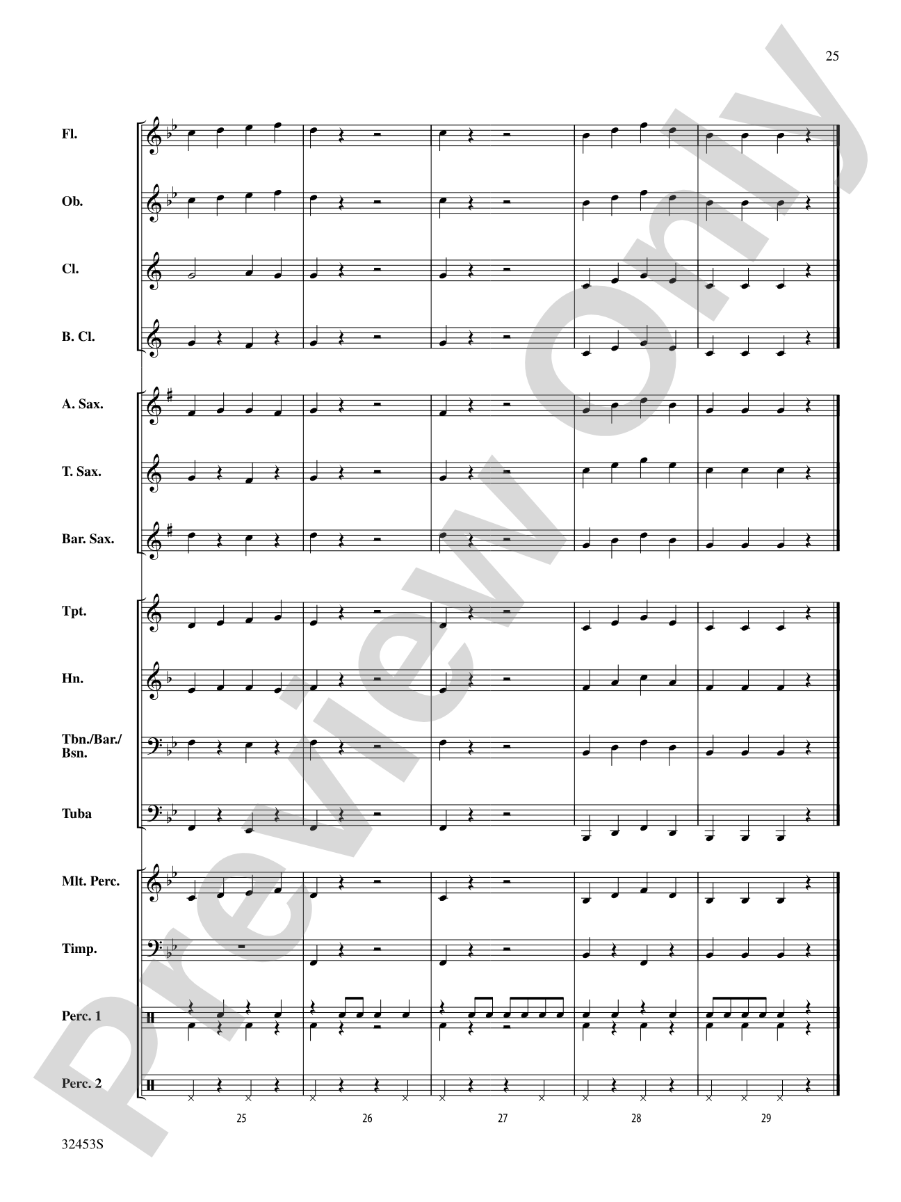 Belwin Very Beginning Band Kit #6: Concert Band Conductor Score & Parts