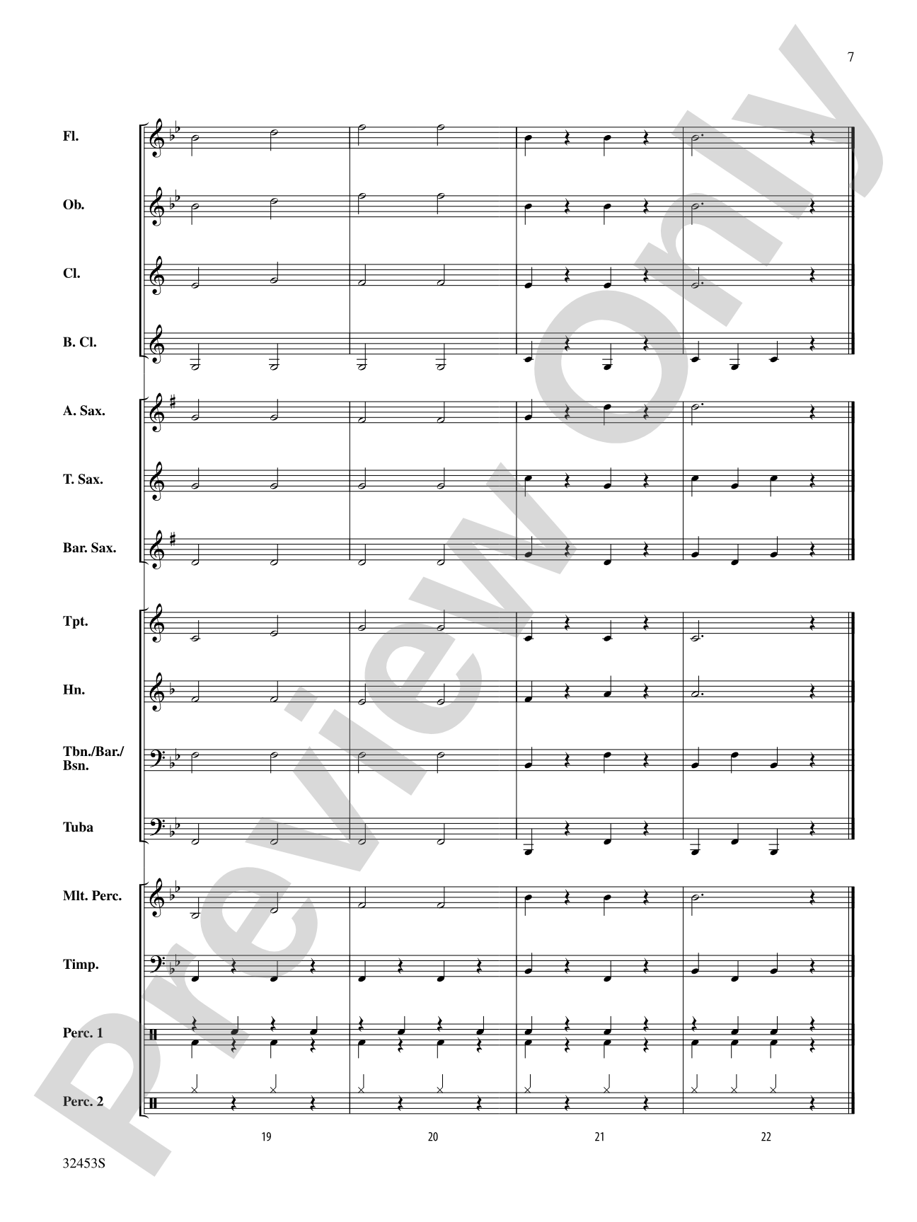 Belwin Very Beginning Band Kit #6: Concert Band Conductor Score & Parts