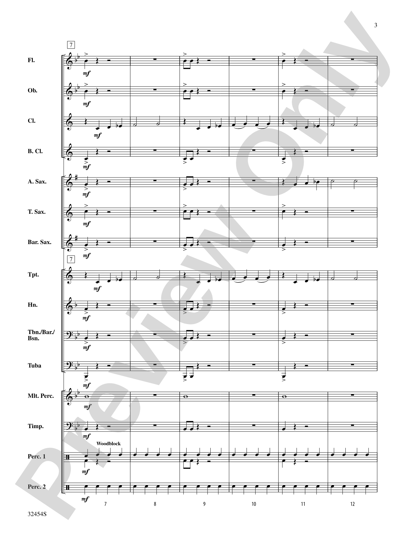 Flight of the Banshee: Concert Band Conductor Score & Parts