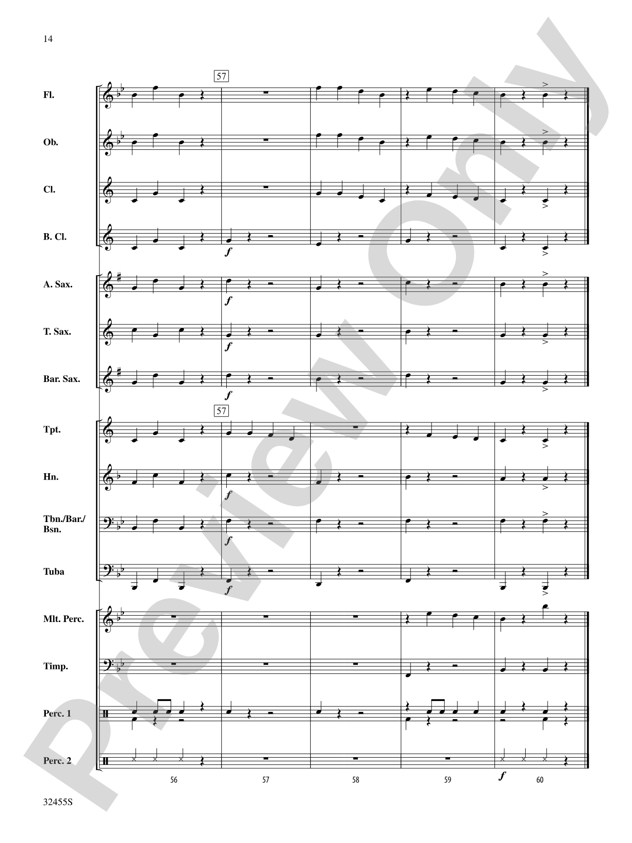 Jingle Bell March: Concert Band Conductor Score & Parts