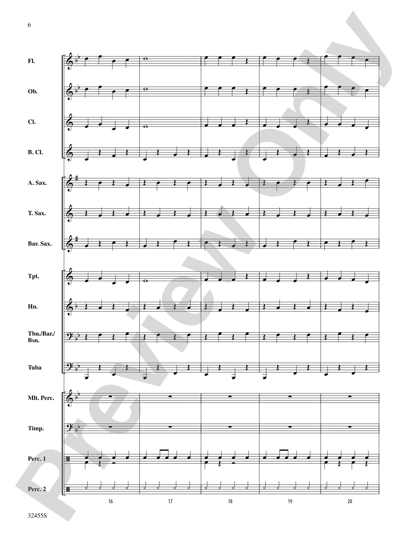 Jingle Bell March: Concert Band Conductor Score & Parts