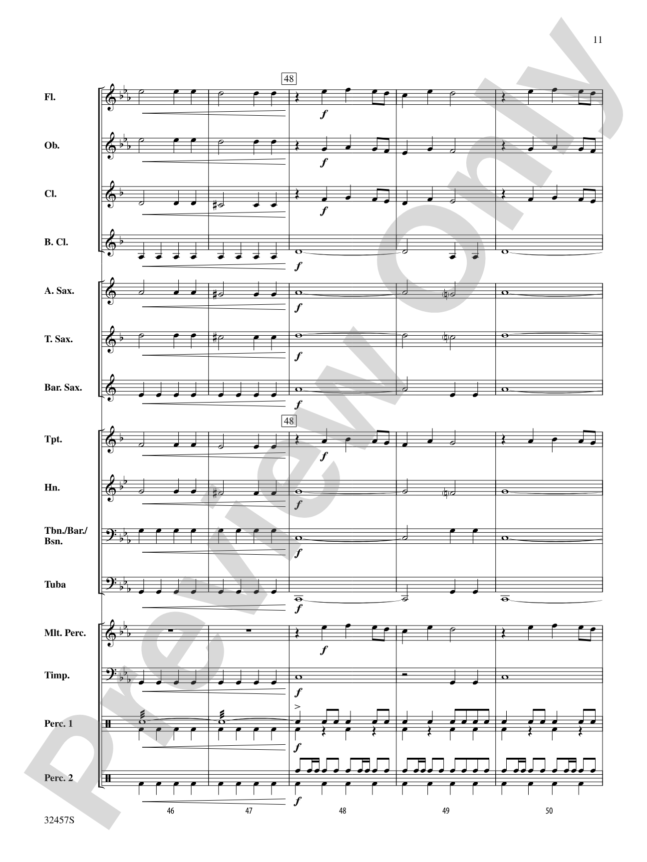 Fum, Fum, Fum: Concert Band Conductor Score & Parts