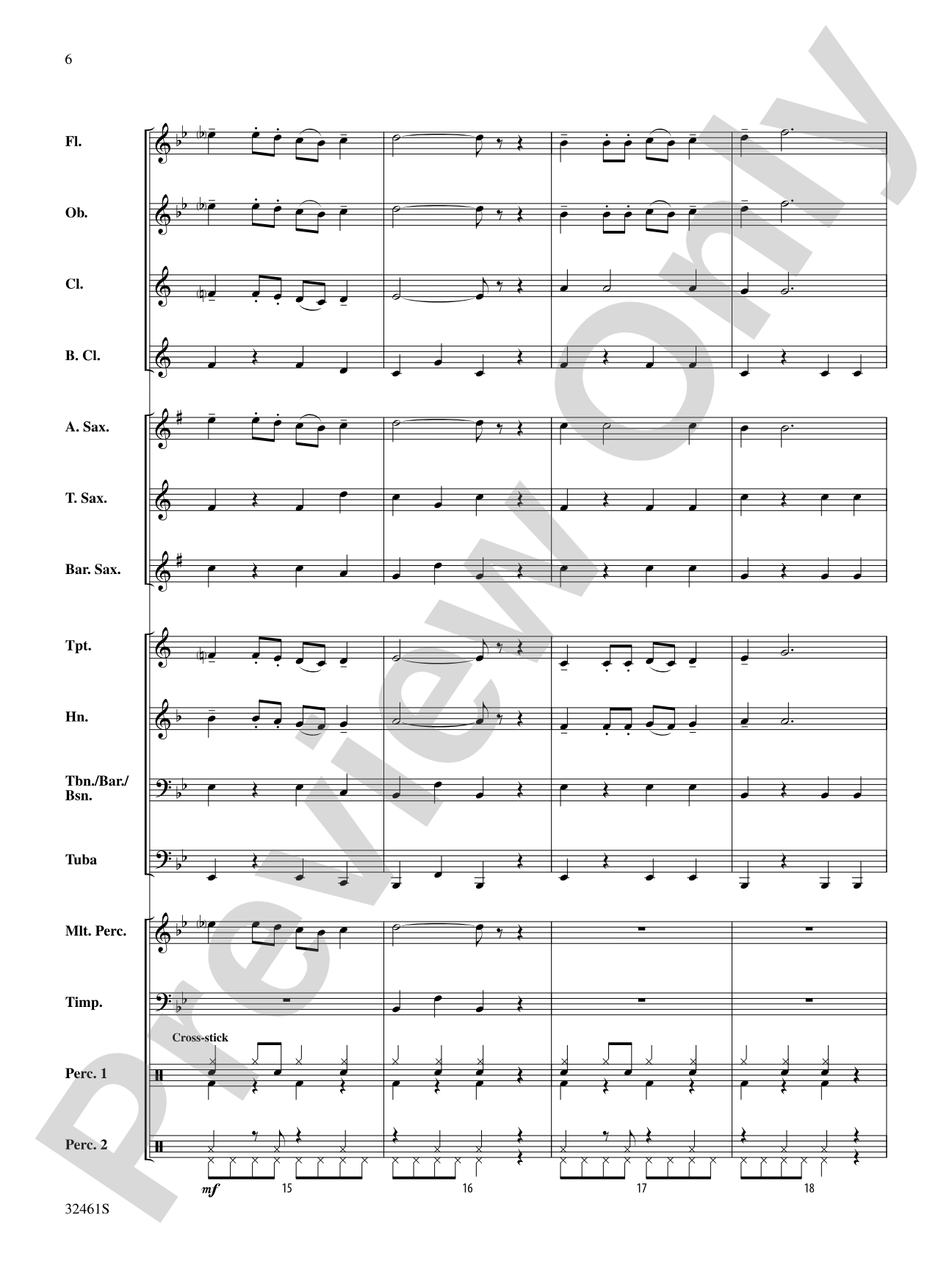 Banda Heroe: Concert Band Conductor Score & Parts
