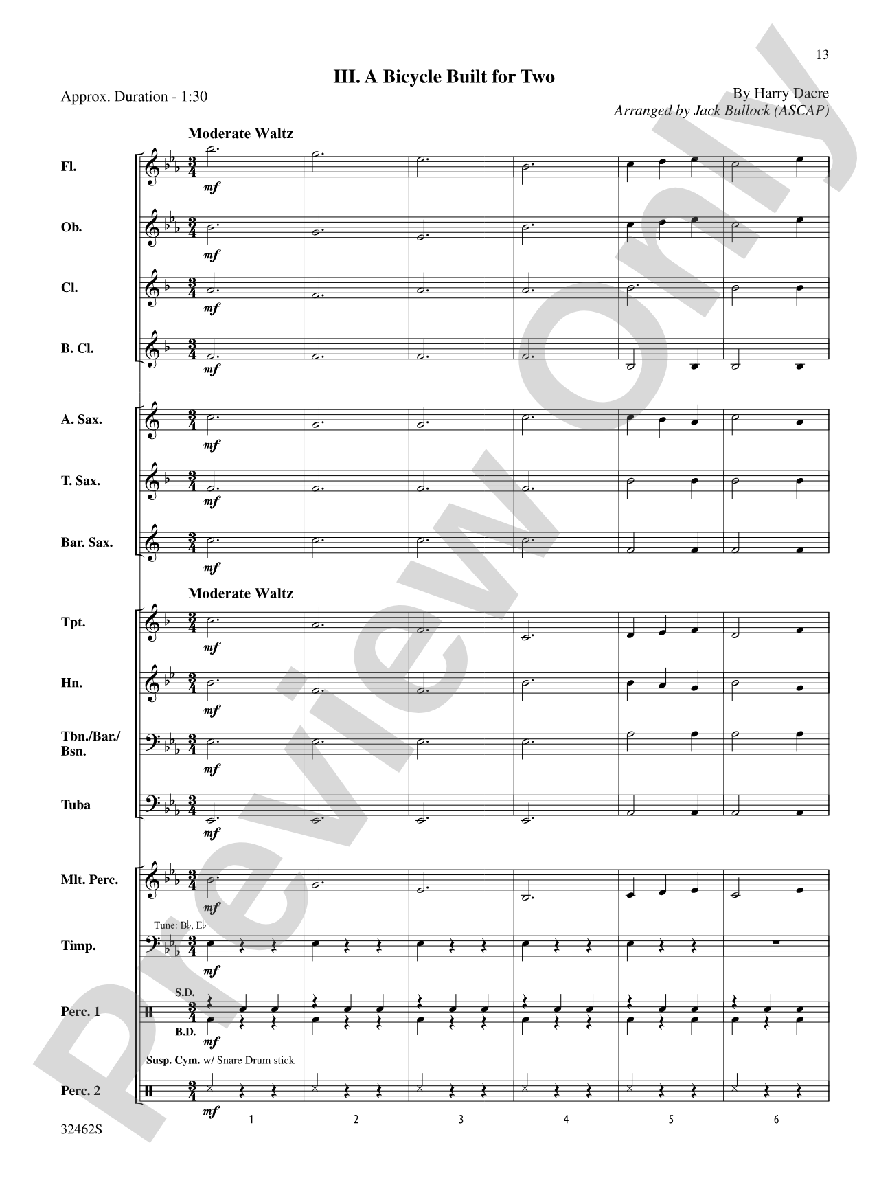 Belwin Beginning Band Kit #6: Concert Band Conductor Score & Parts