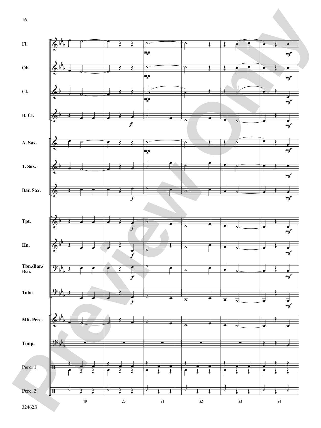 Belwin Beginning Band Kit #6: Concert Band Conductor Score & Parts