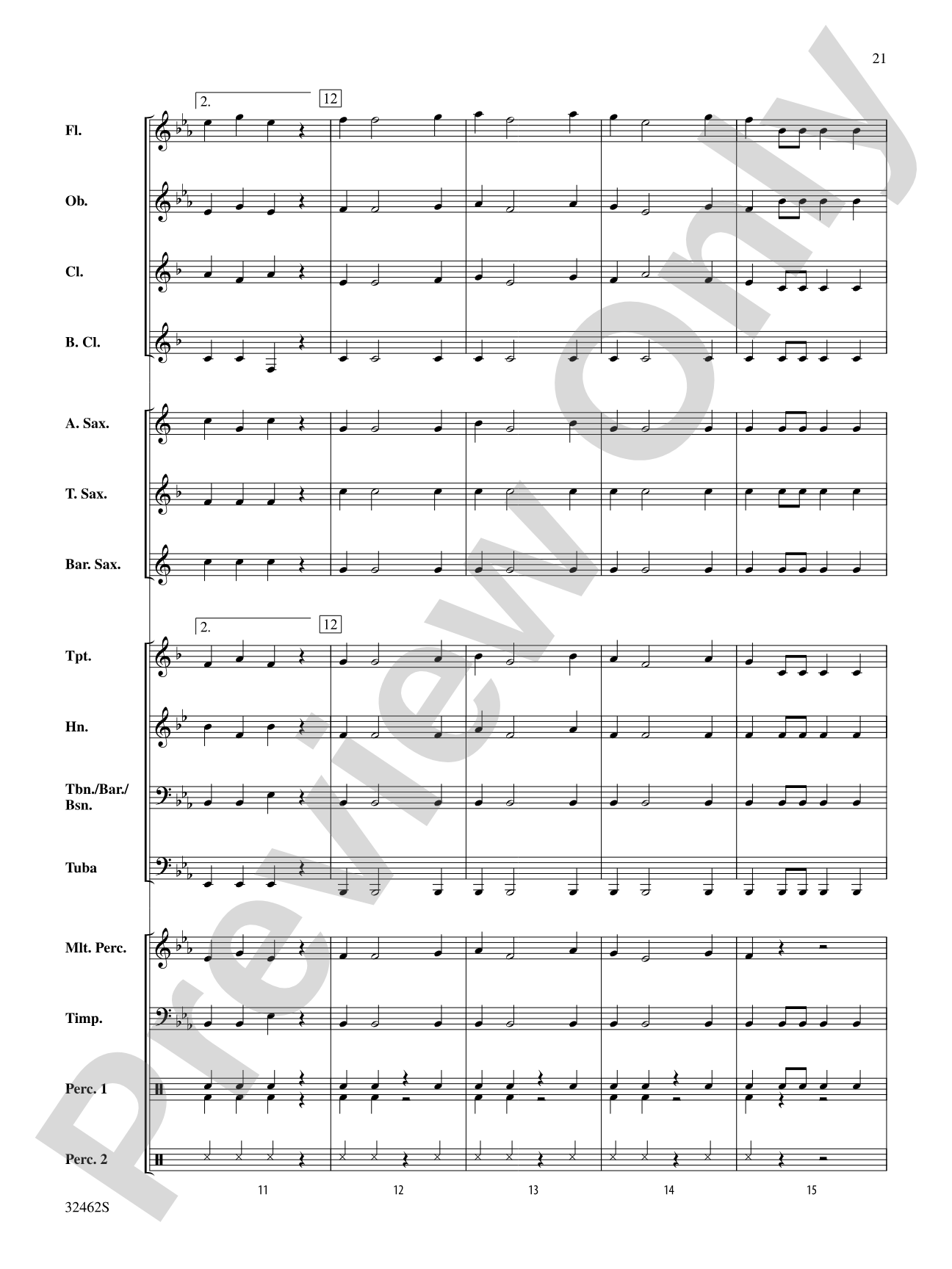 Belwin Beginning Band Kit #6: Concert Band Conductor Score & Parts
