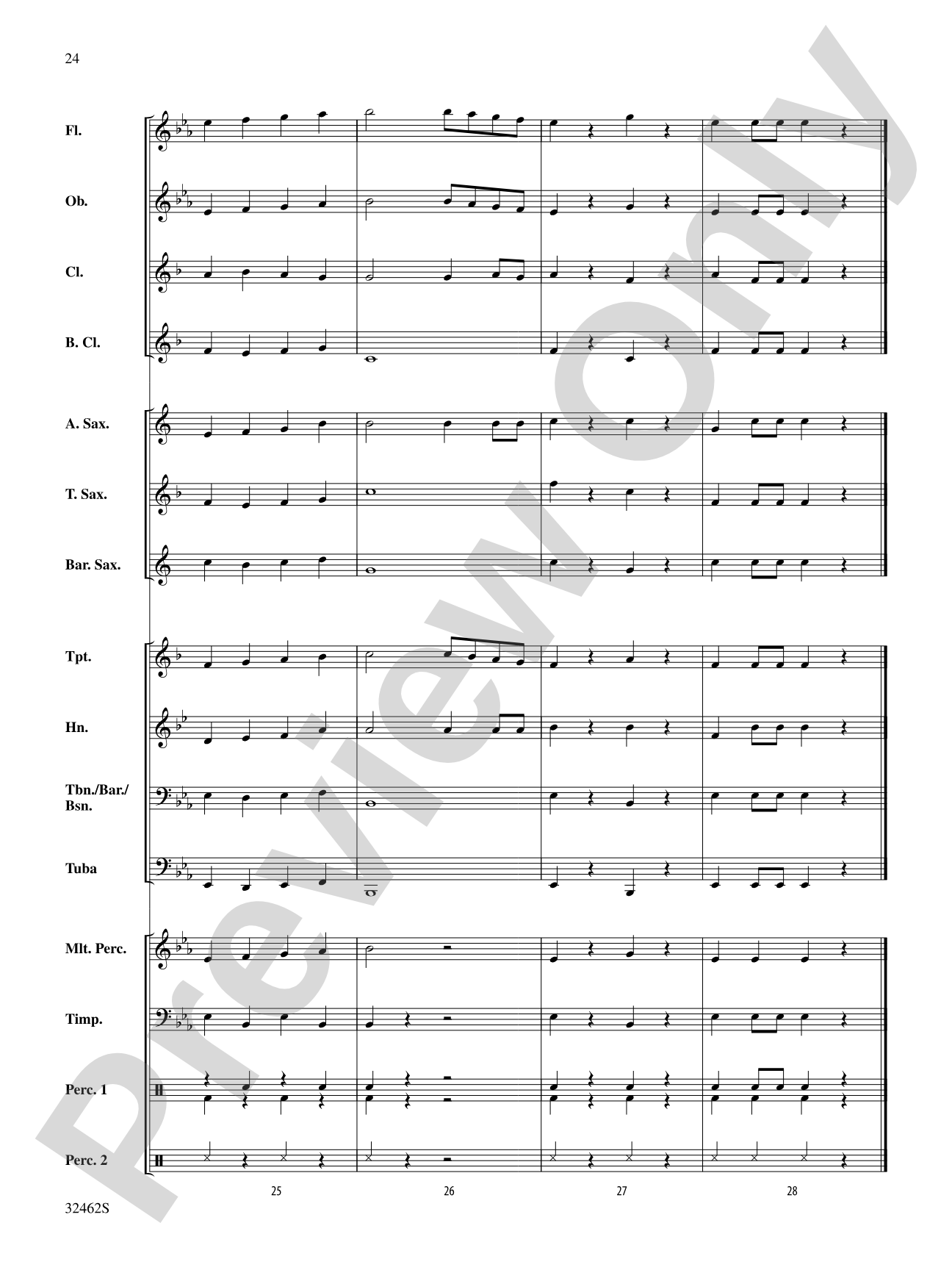 Belwin Beginning Band Kit #6: Concert Band Conductor Score & Parts