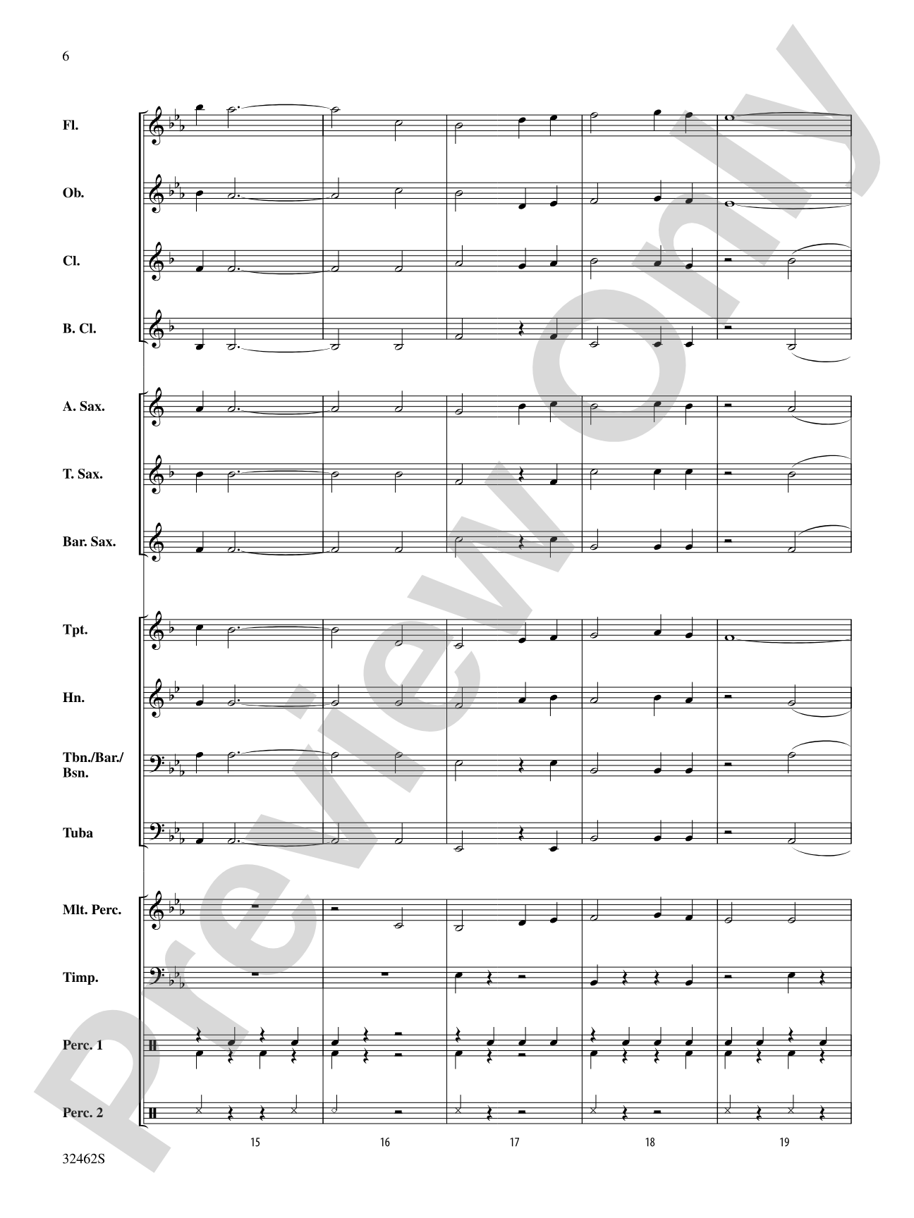 Belwin Beginning Band Kit #6: Concert Band Conductor Score & Parts