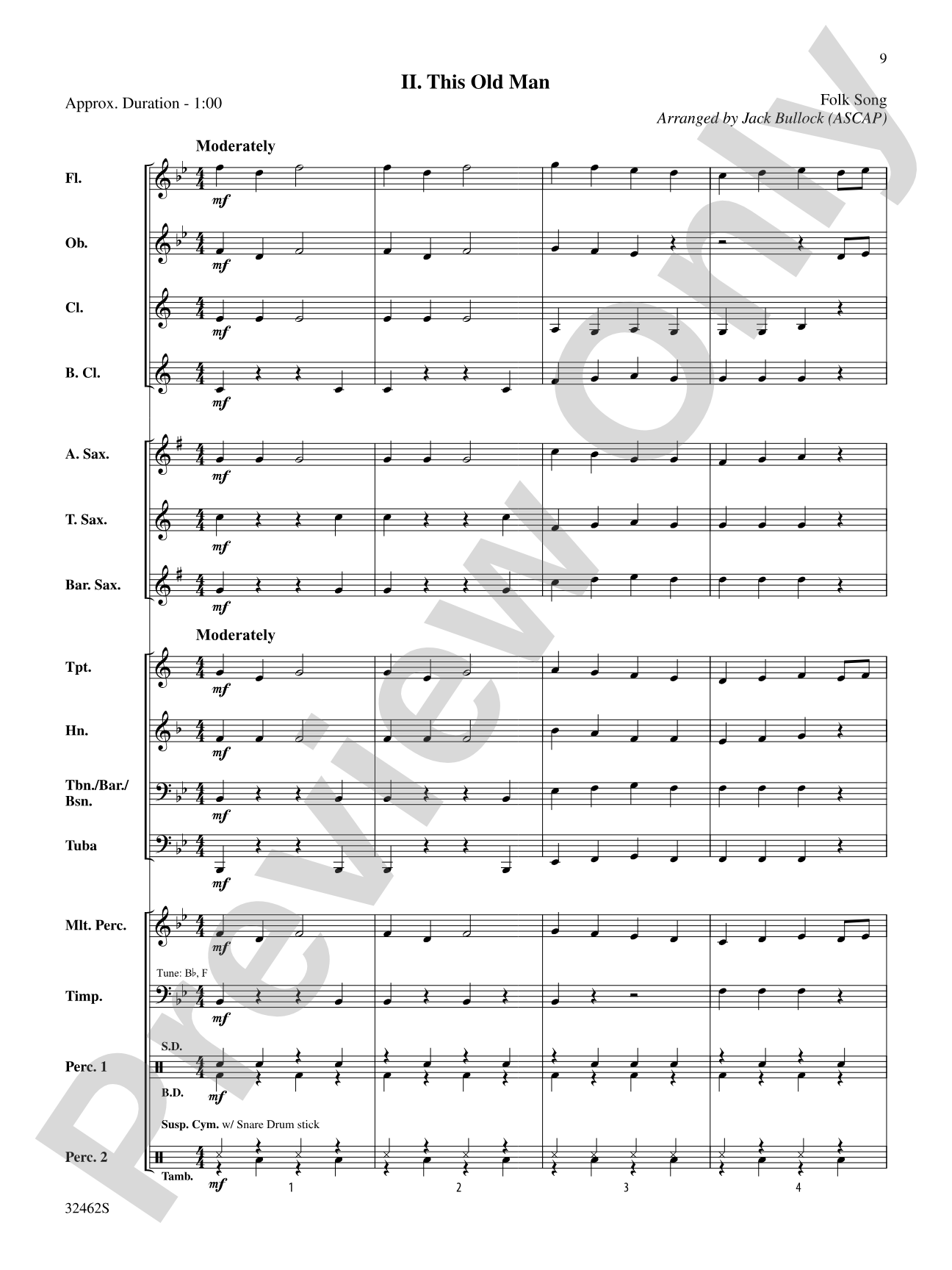 Belwin Beginning Band Kit #6: Concert Band Conductor Score & Parts