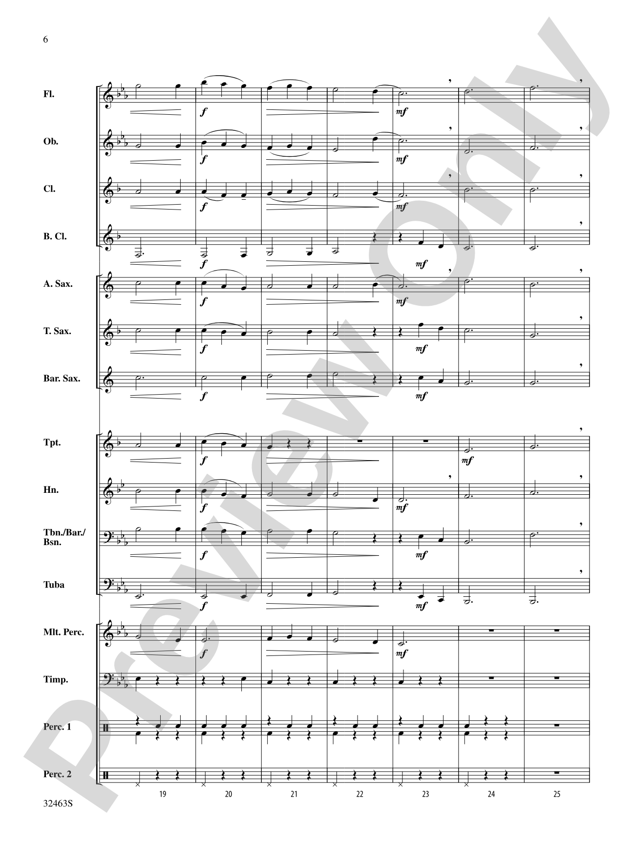 Star with Royal Beauty Bright: Concert Band Conductor Score & Parts