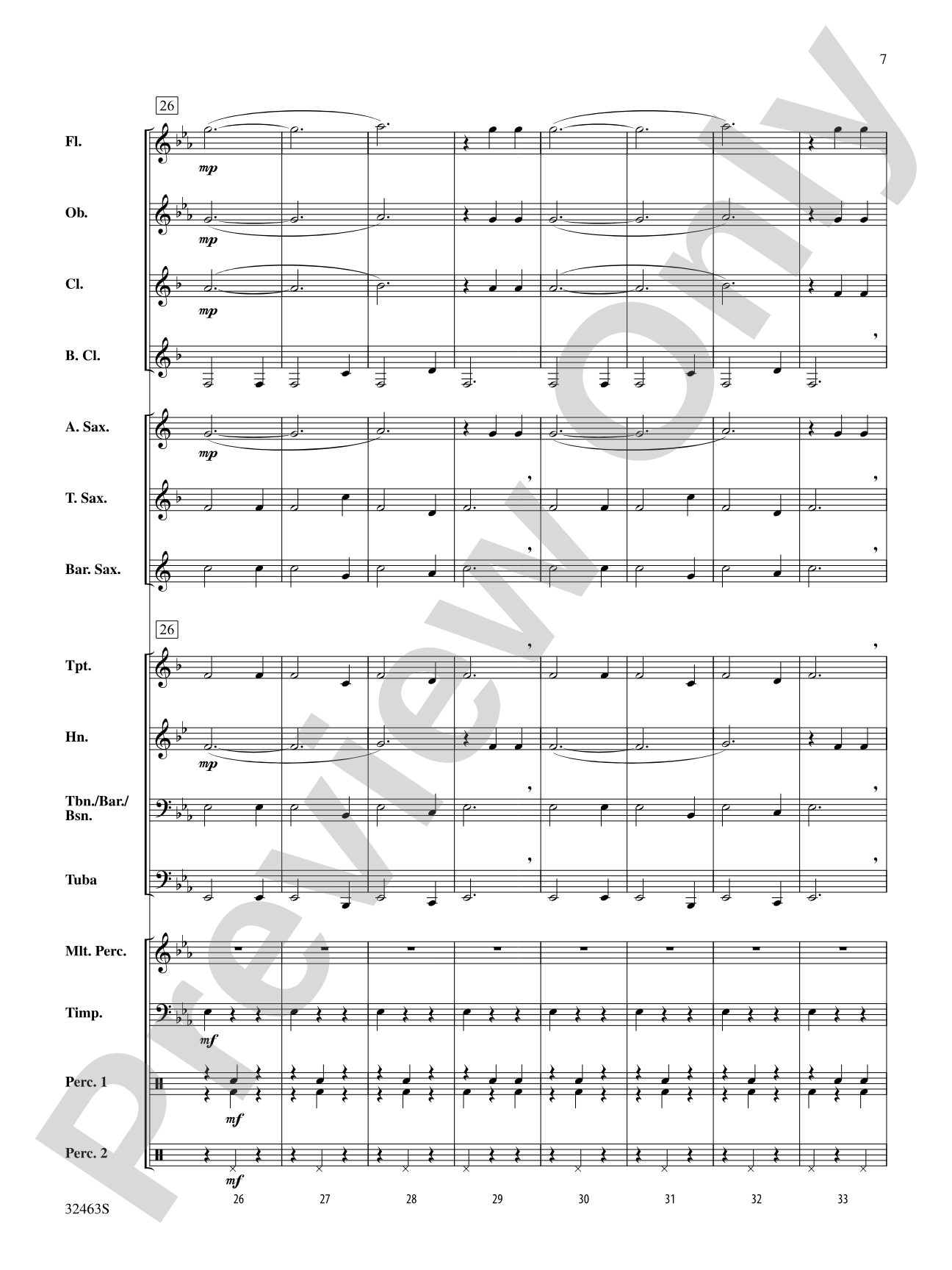 Star with Royal Beauty Bright: Concert Band Conductor Score & Parts