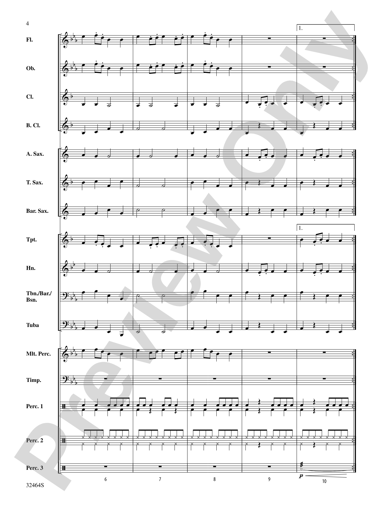 Día de los Muertos: Concert Band Conductor Score & Parts