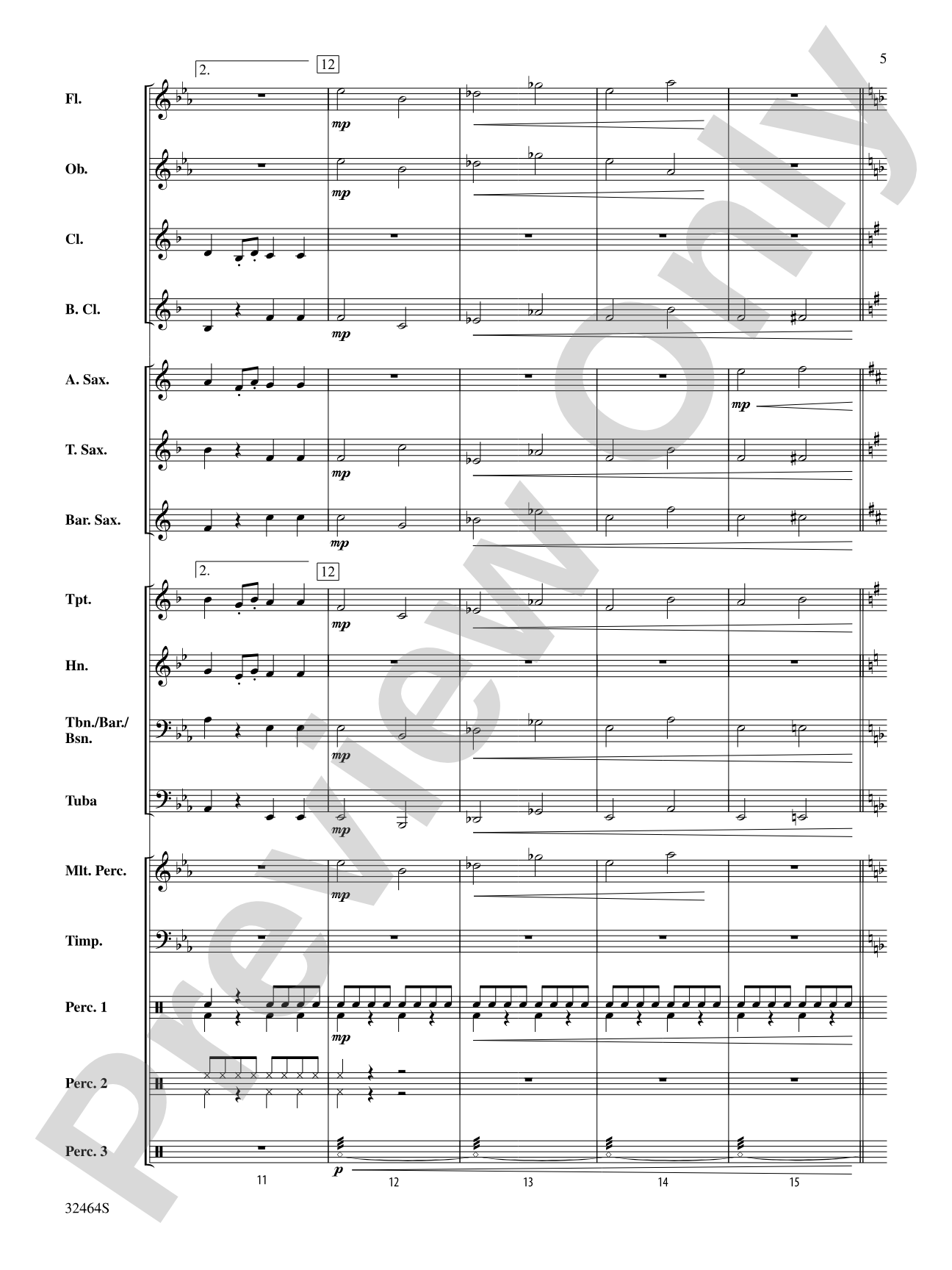 Día de los Muertos: Concert Band Conductor Score & Parts