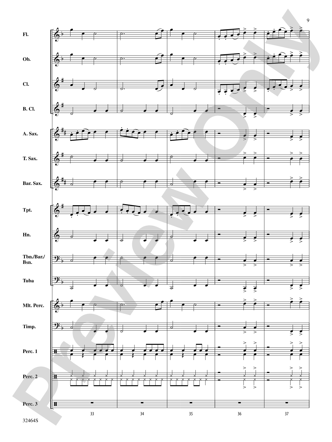 Día de los Muertos: Concert Band Conductor Score & Parts