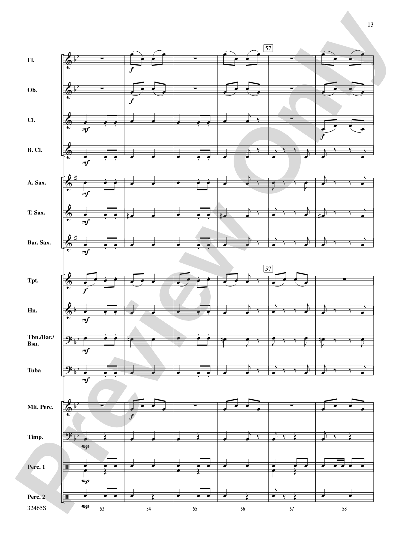 Two Romanian Carols: Concert Band Conductor Score & Parts