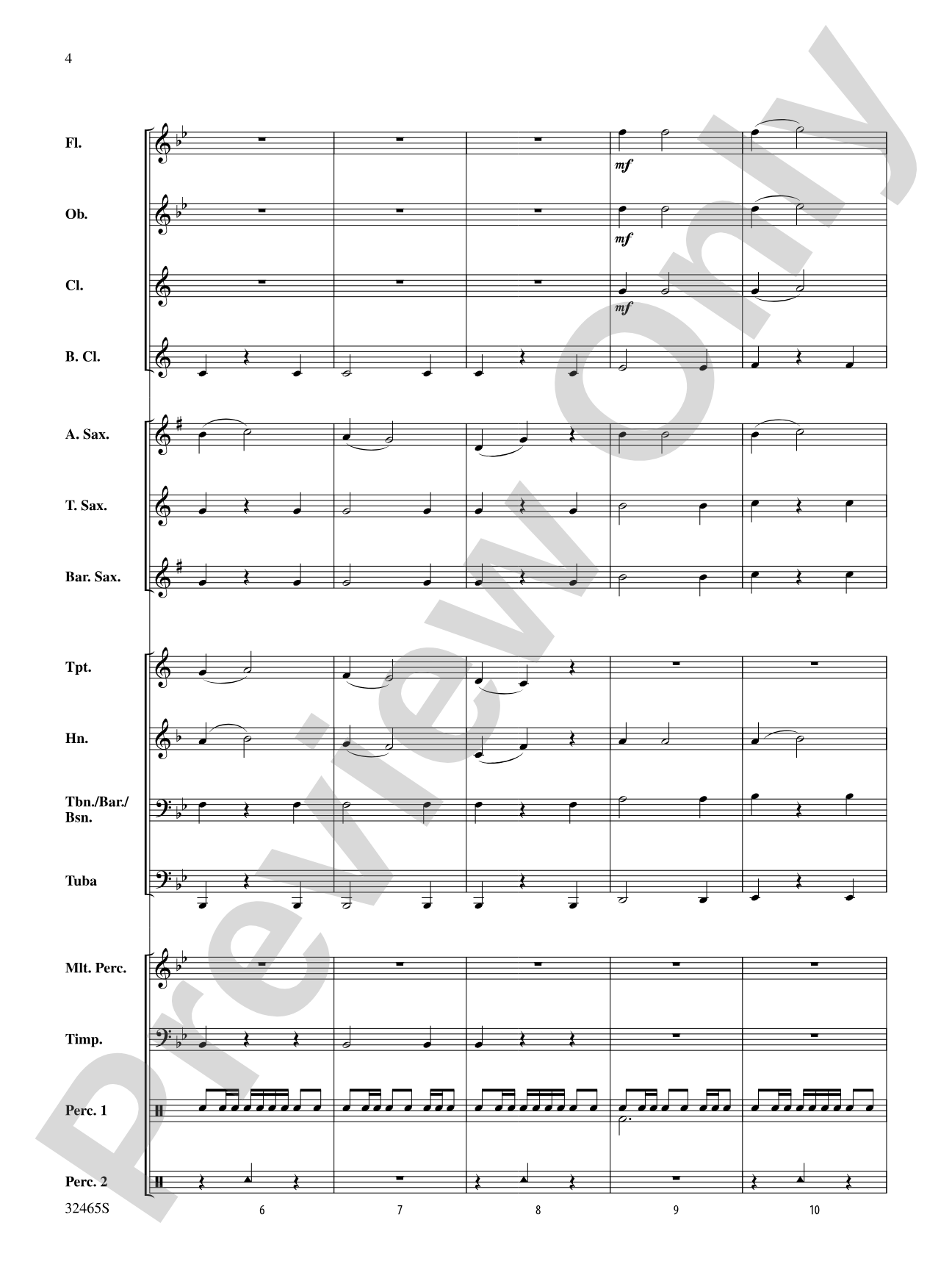 Two Romanian Carols: Concert Band Conductor Score & Parts