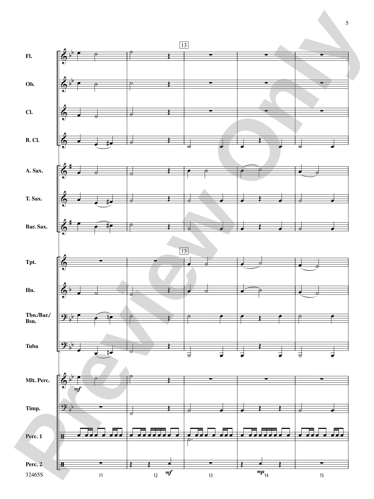 Two Romanian Carols: Concert Band Conductor Score & Parts