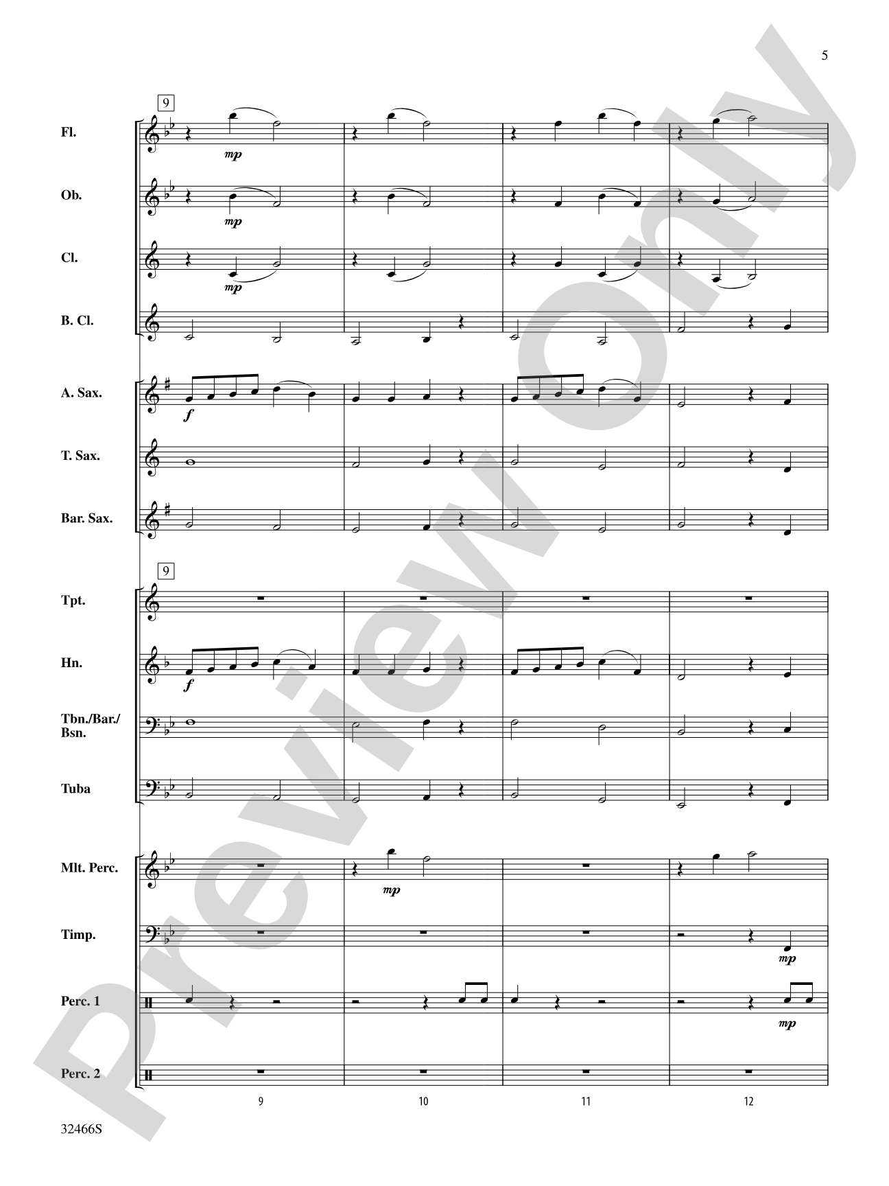 North Country Celebration: Concert Band Conductor Score & Parts