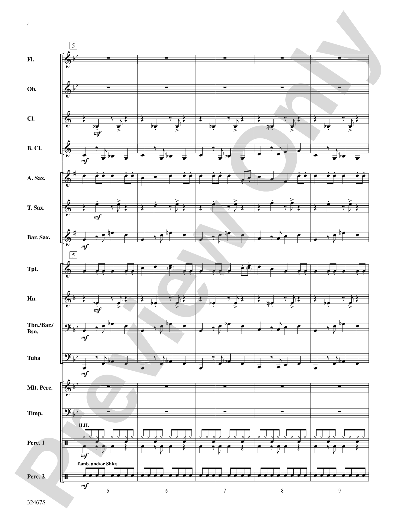 William Told Too Much: Concert Band Conductor Score & Parts