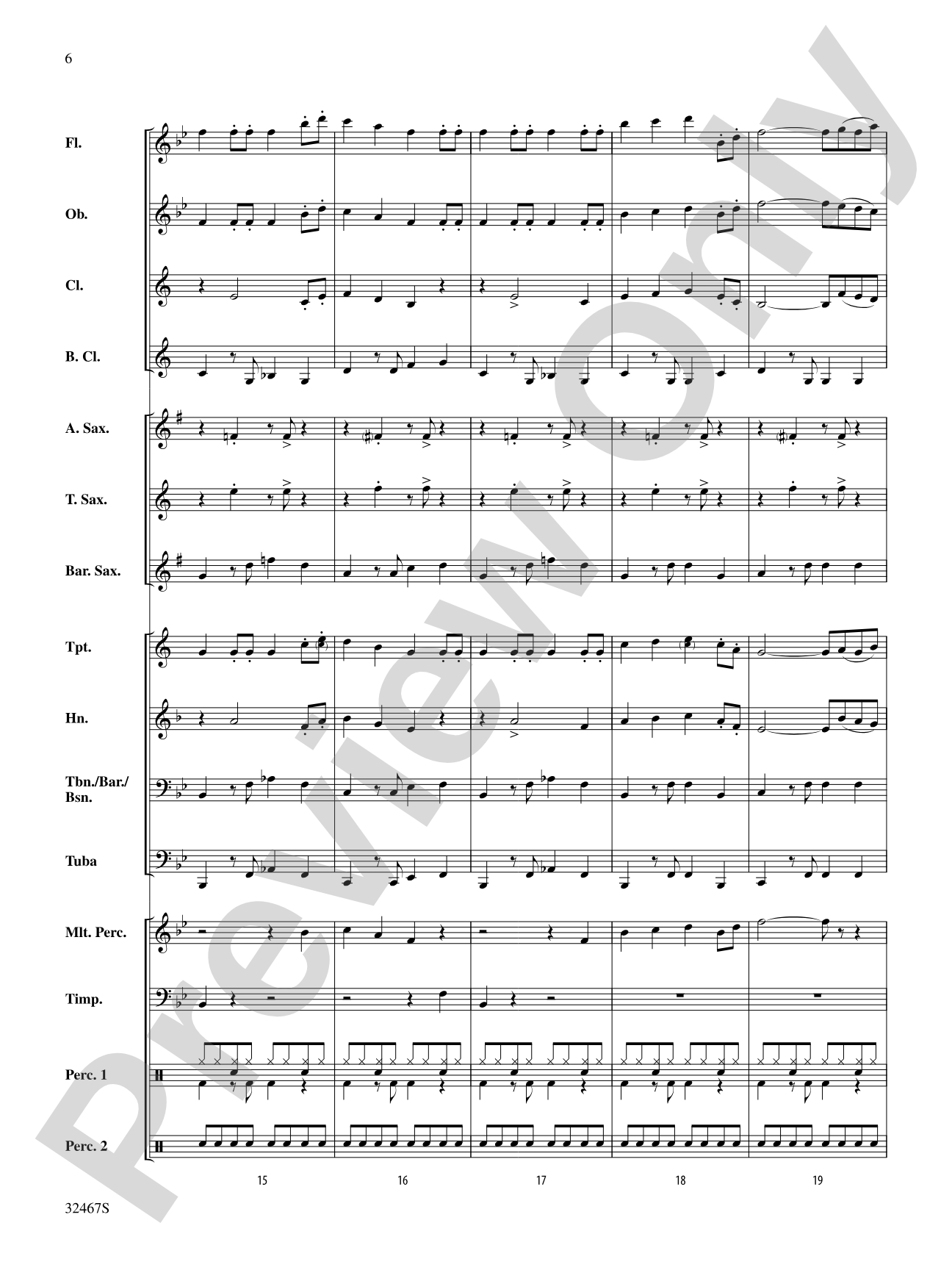 William Told Too Much: Concert Band Conductor Score & Parts