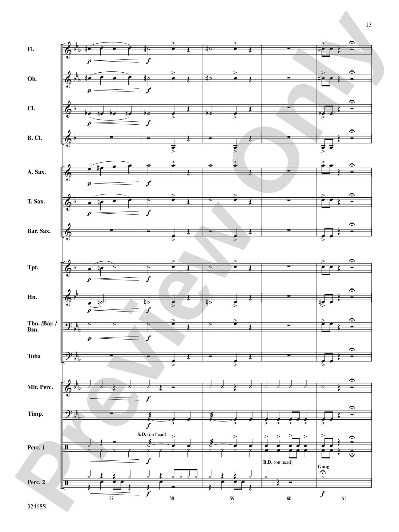 Guardians of the Canyon: Concert Band Conductor Score & Parts