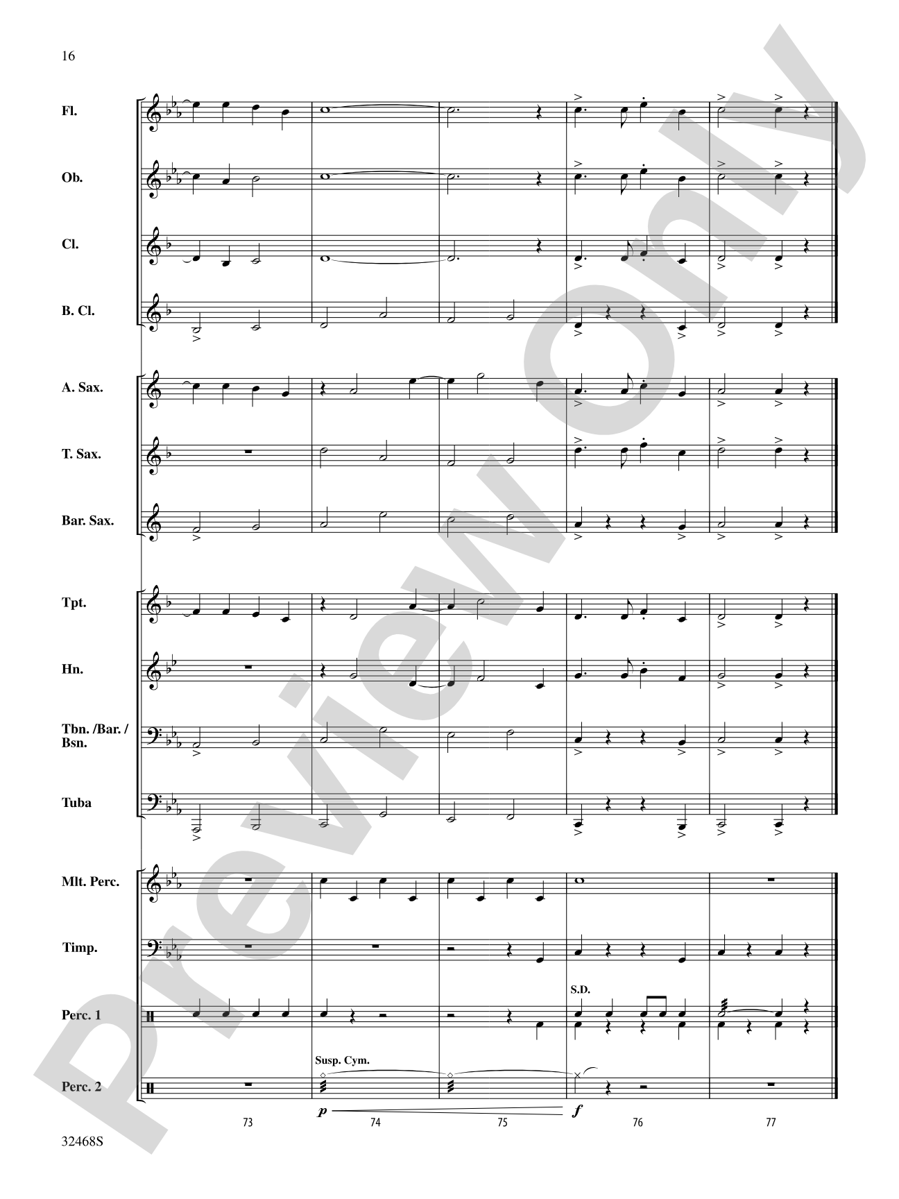 Guardians of the Canyon: Concert Band Conductor Score & Parts