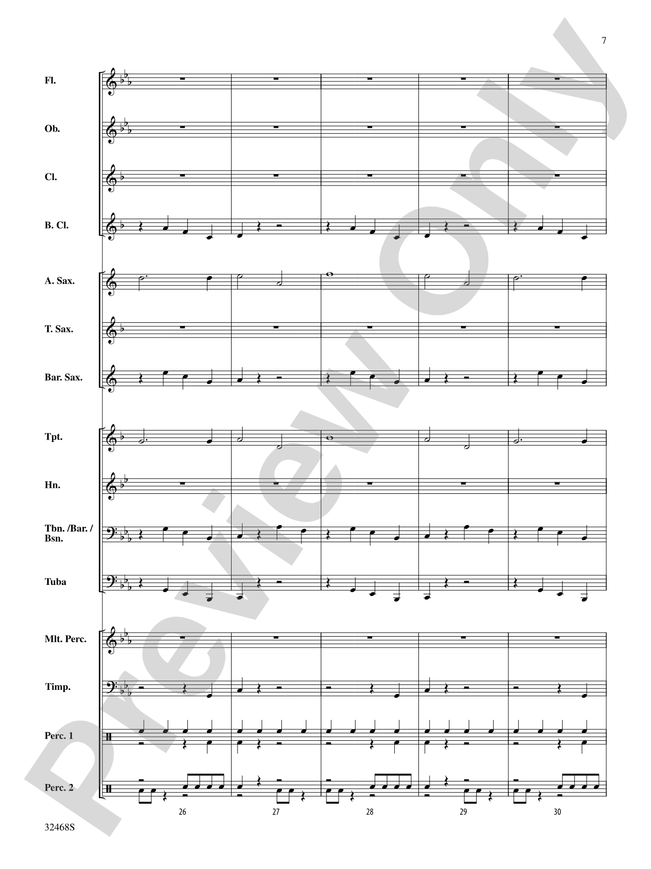 Guardians of the Canyon: Concert Band Conductor Score & Parts