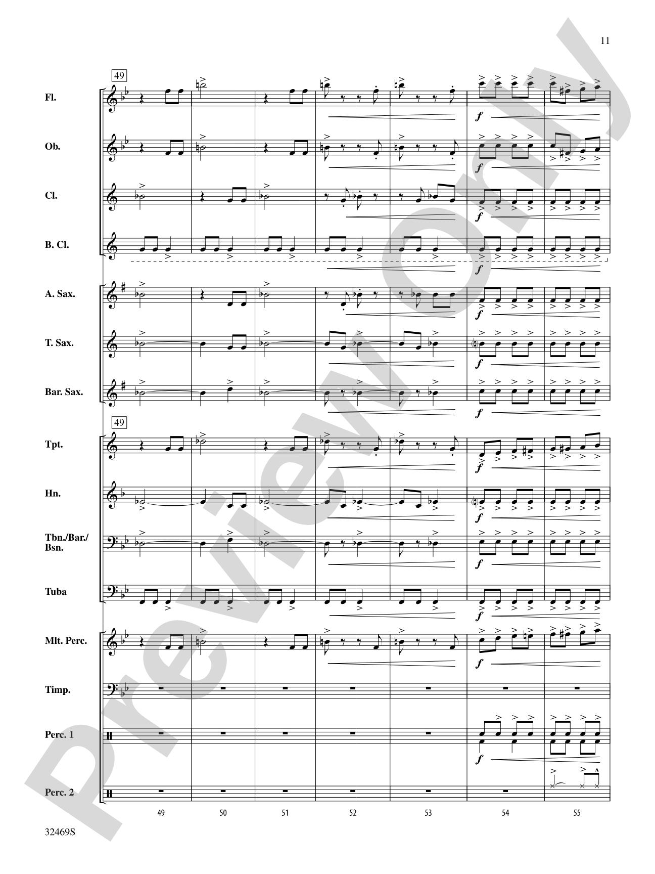 March of Bacchus: Concert Band Conductor Score & Parts