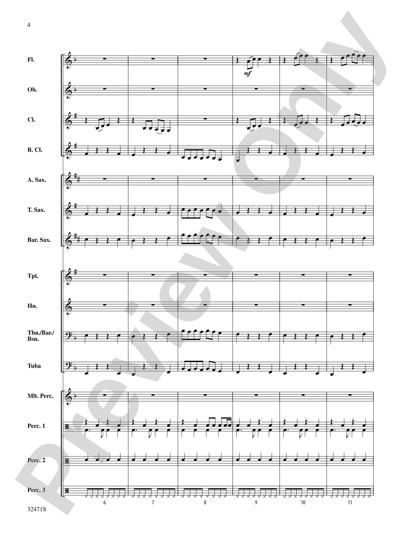 Any Way You Want It: Concert Band Conductor Score & Parts