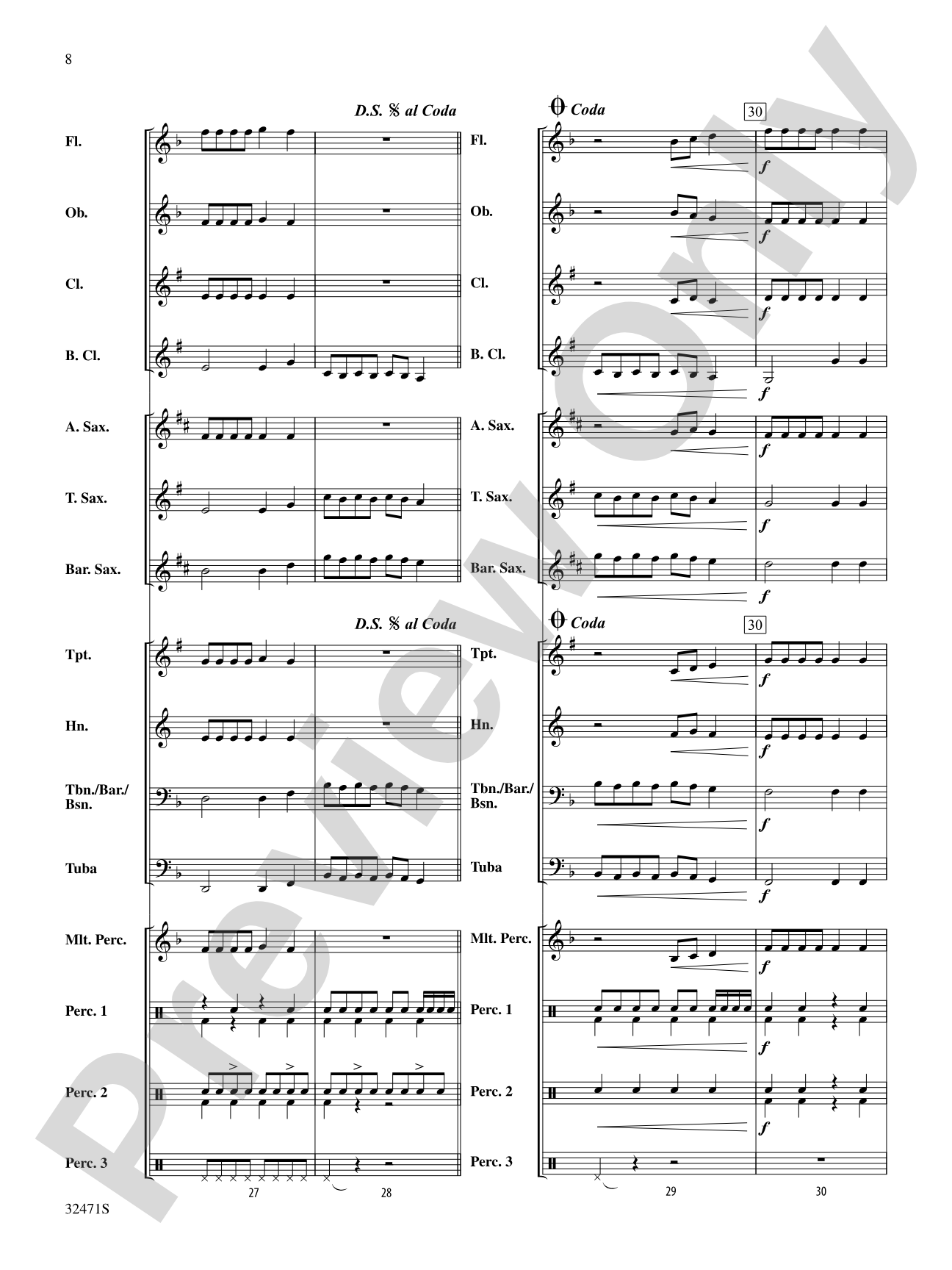 Any Way You Want It: Concert Band Conductor Score & Parts