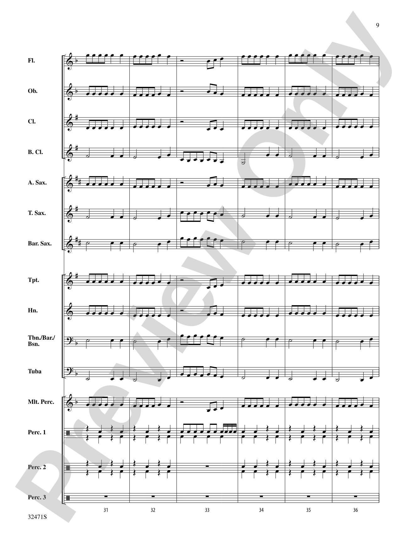 Any Way You Want It: Concert Band Conductor Score & Parts