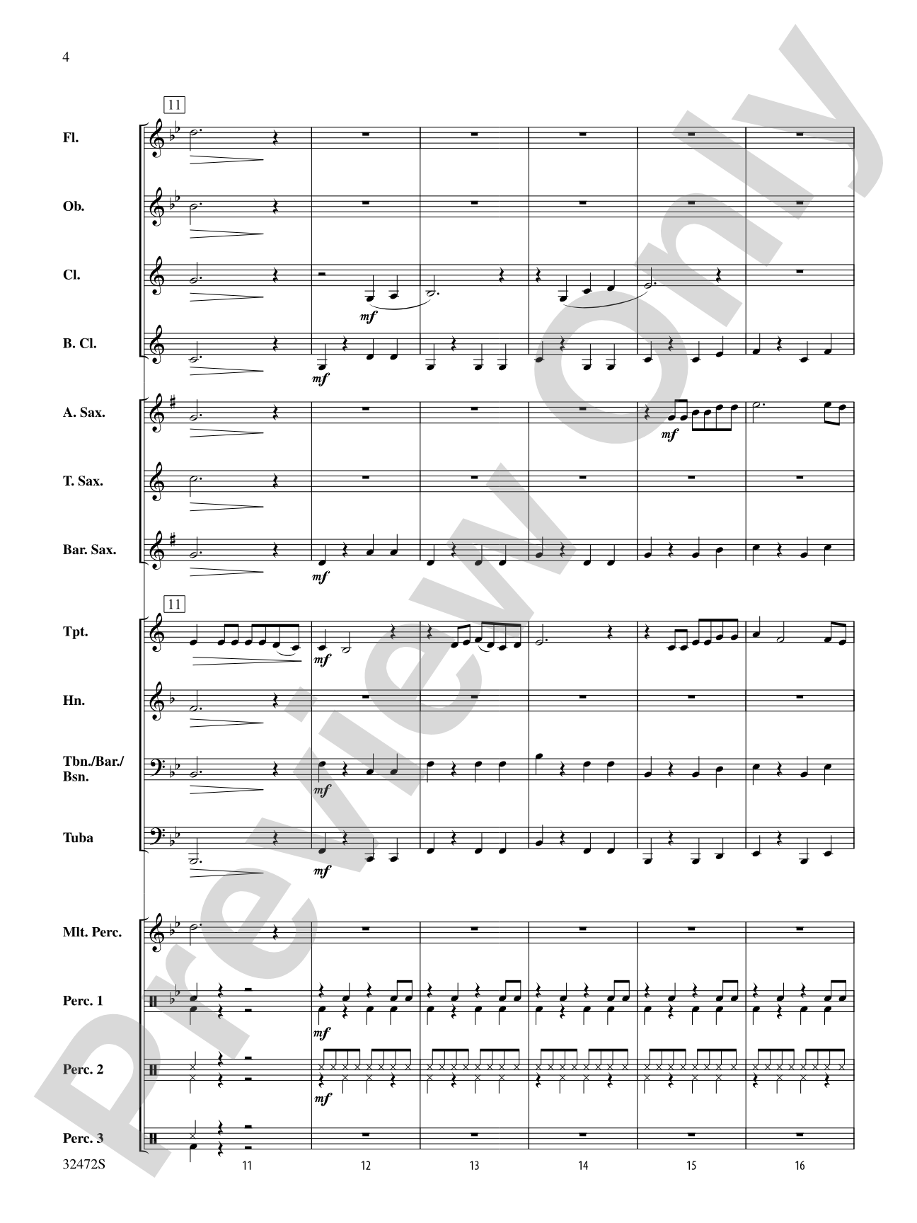 Grandma Got Run Over by a Reindeer: Concert Band Conductor Score & Parts