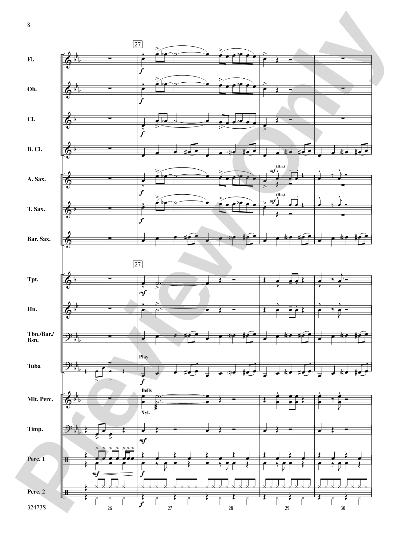 Batman: The Brave and the Bold (Main Title): Concert Band Conductor Score & Parts