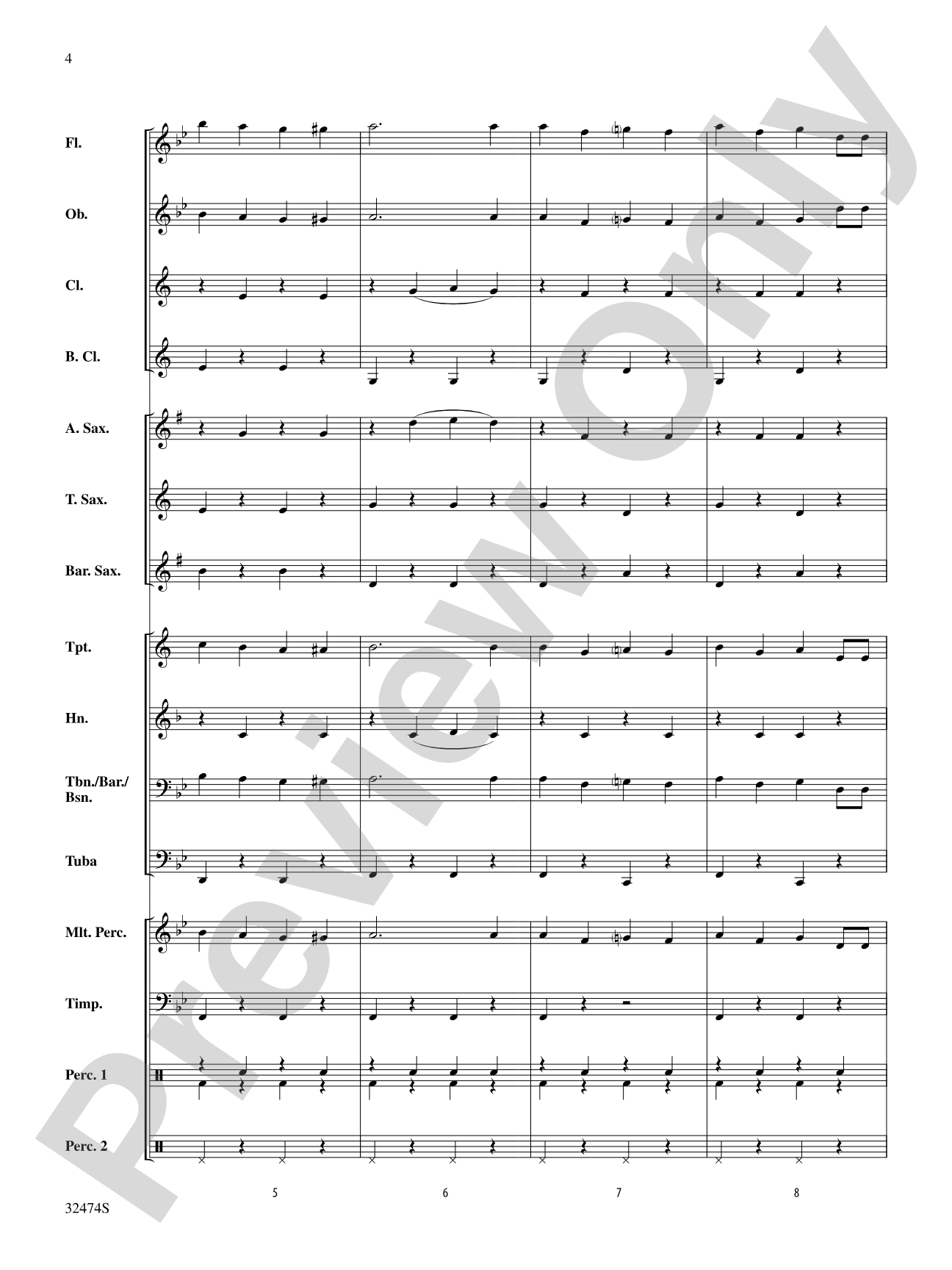 The Merry-Go-Round Broke Down: Concert Band Conductor Score & Parts