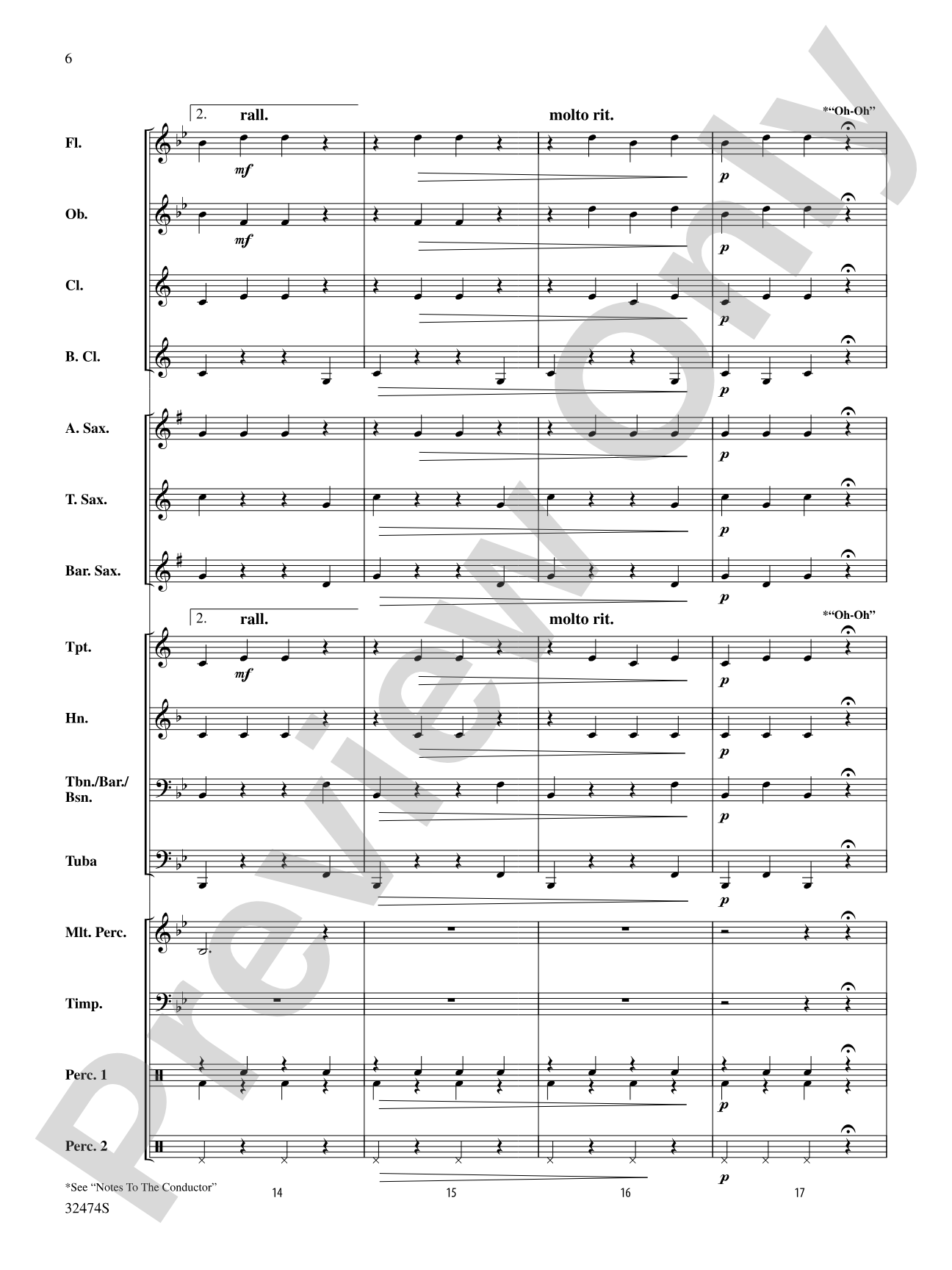 The Merry-Go-Round Broke Down: Concert Band Conductor Score & Parts