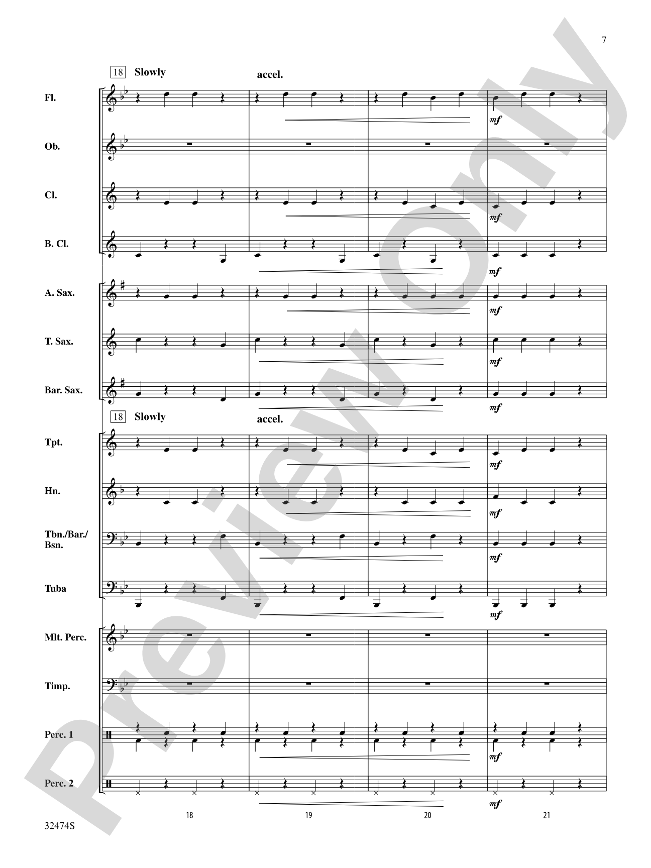 The Merry-Go-Round Broke Down: Concert Band Conductor Score & Parts