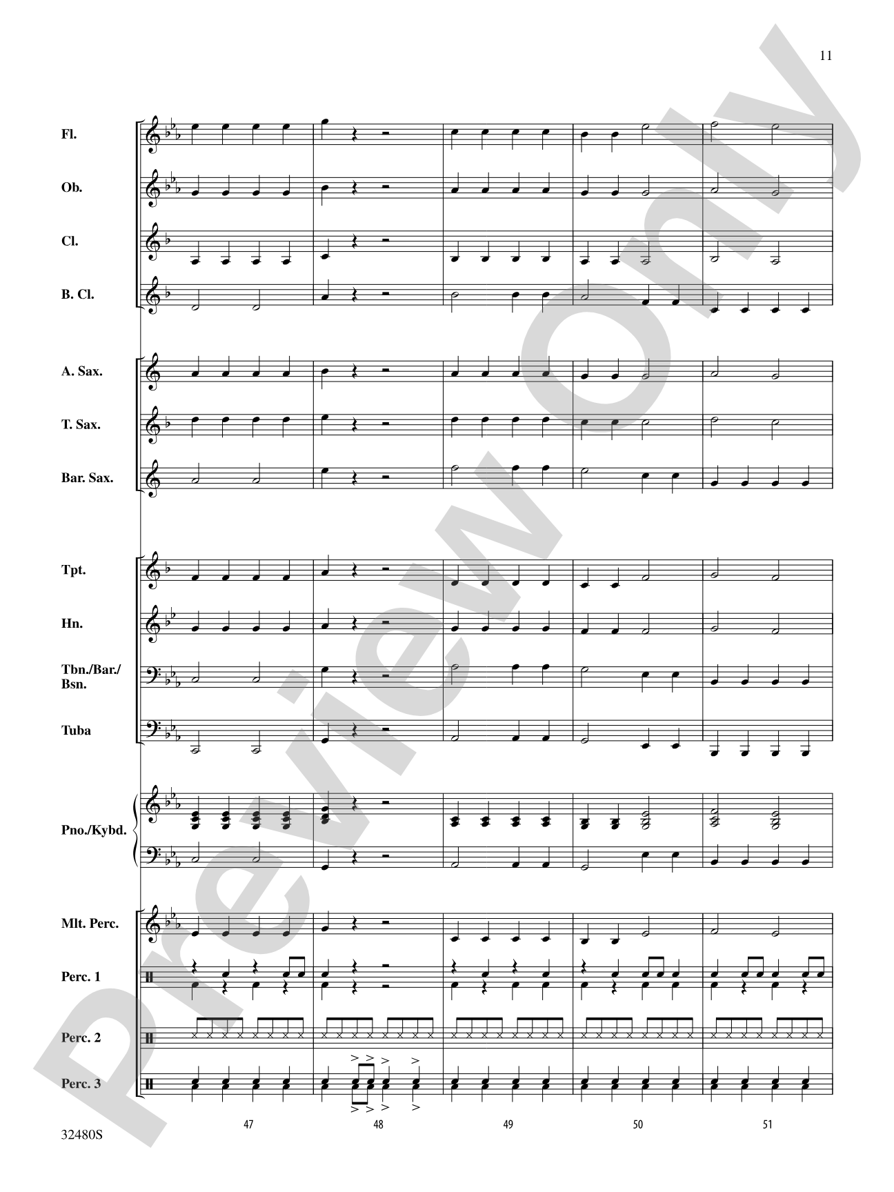 Rockin' Ol' St. Nick: Concert Band Conductor Score & Parts