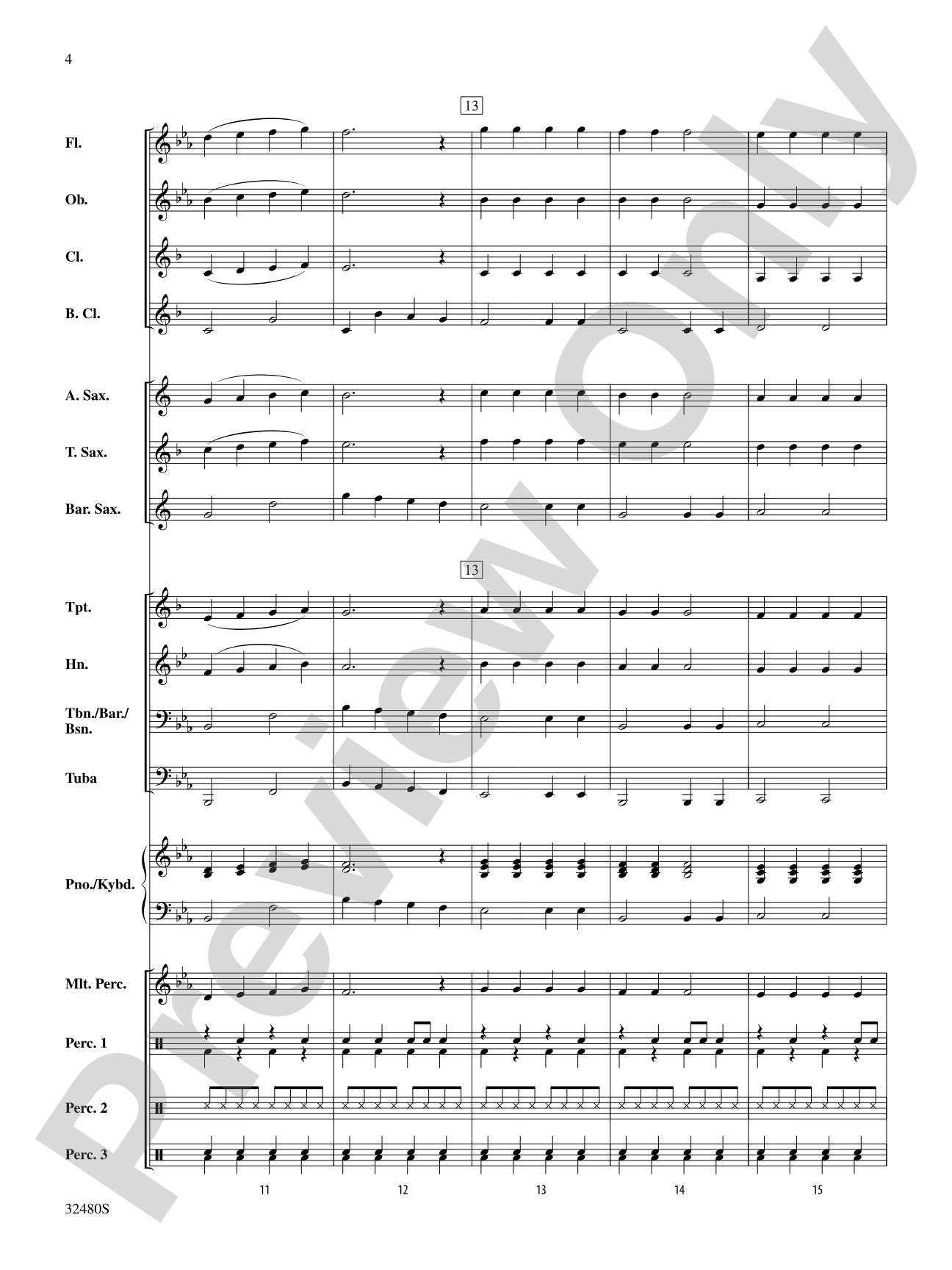 Rockin' Ol' St. Nick: Concert Band Conductor Score & Parts