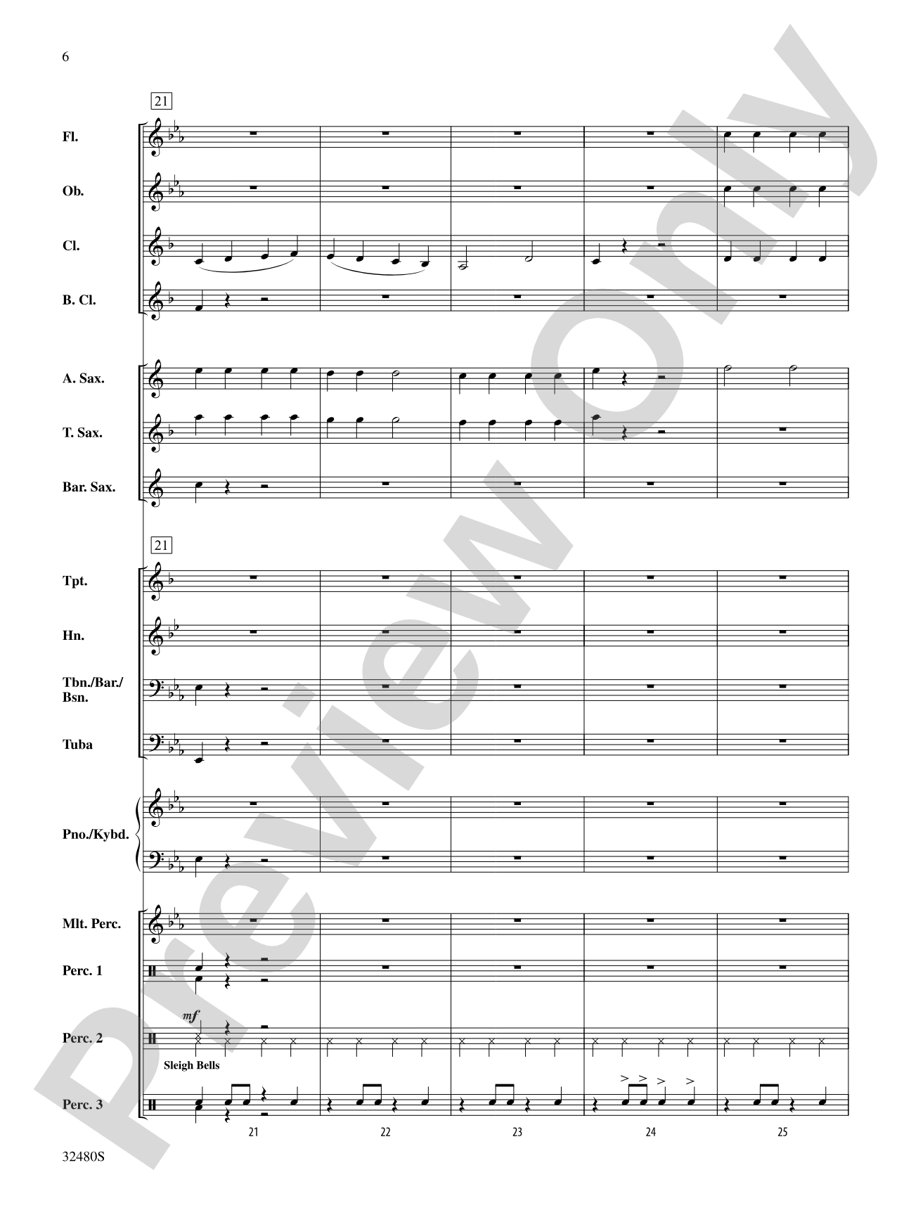 Rockin' Ol' St. Nick: Concert Band Conductor Score & Parts