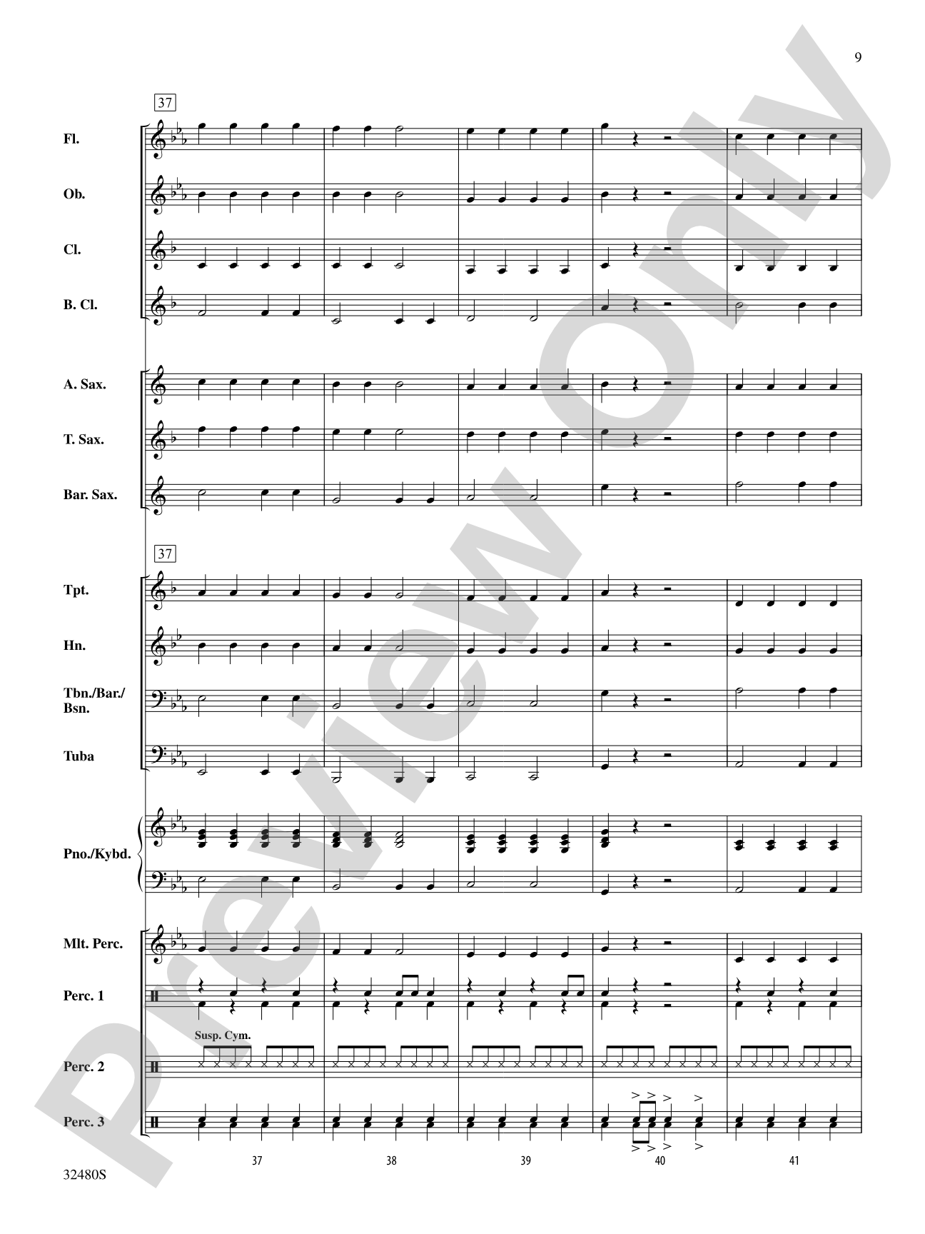 Rockin' Ol' St. Nick: Concert Band Conductor Score & Parts