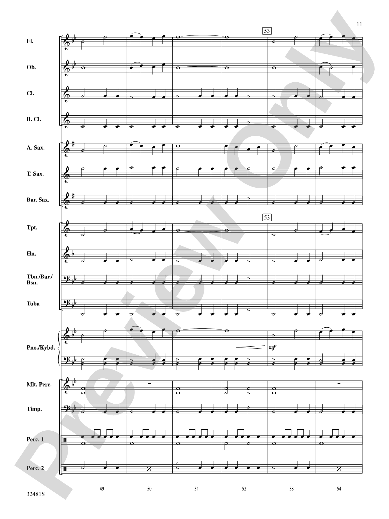 Procession of Heroes: Concert Band Conductor Score & Parts