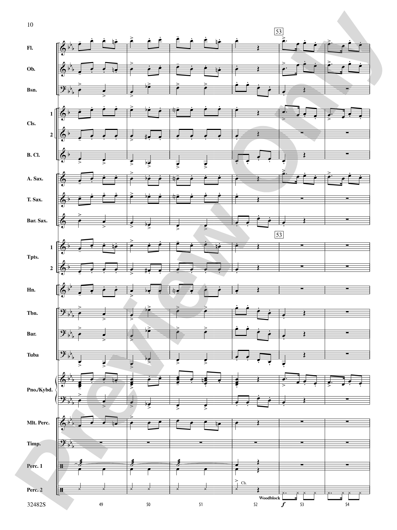 Fairest of the Fair: Concert Band Conductor Score & Parts